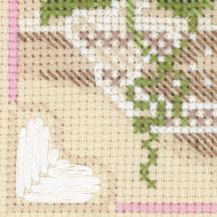 רקמה על בד גבינה - Raspberry Tea