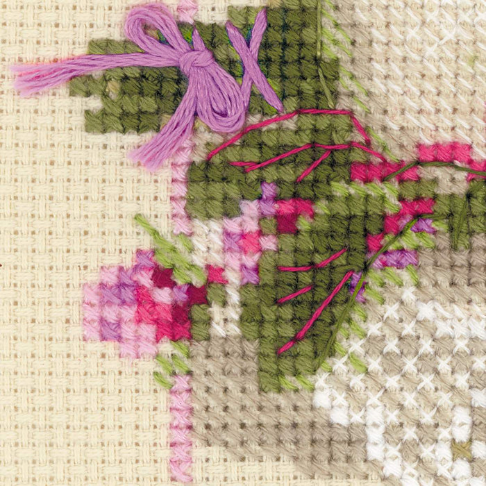 רקמה על בד גבינה - Tea With Lemon