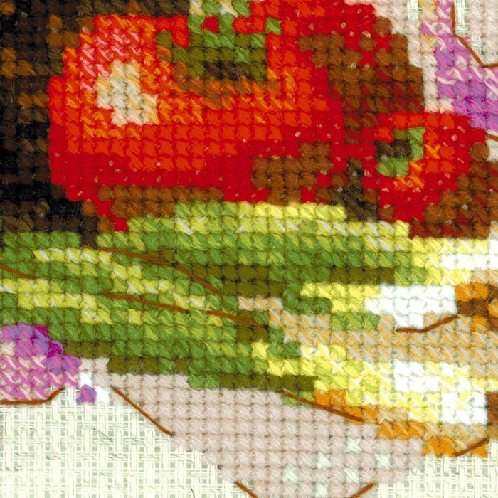 רקמה על בד גבינה - Rich Harvest
