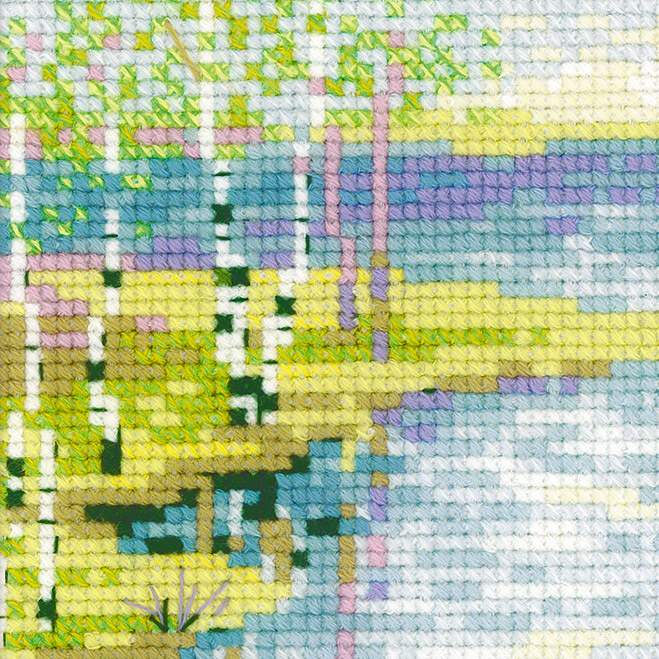 רקמה על בד גבינה - Estuary