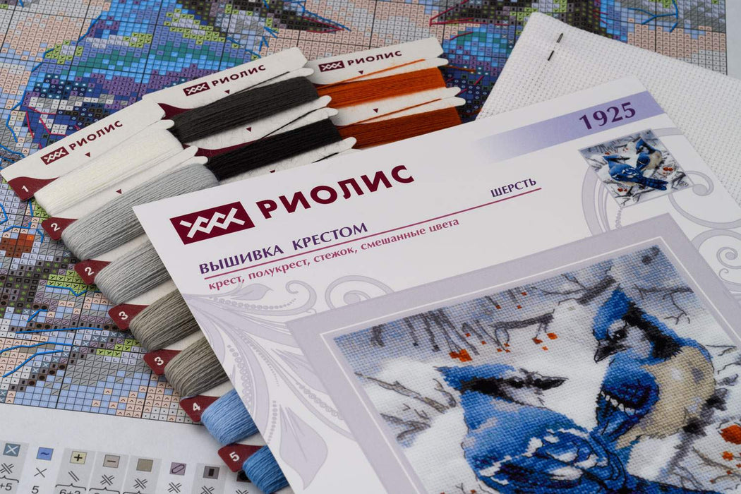 רקמה על בד גבינה - Blue Jays