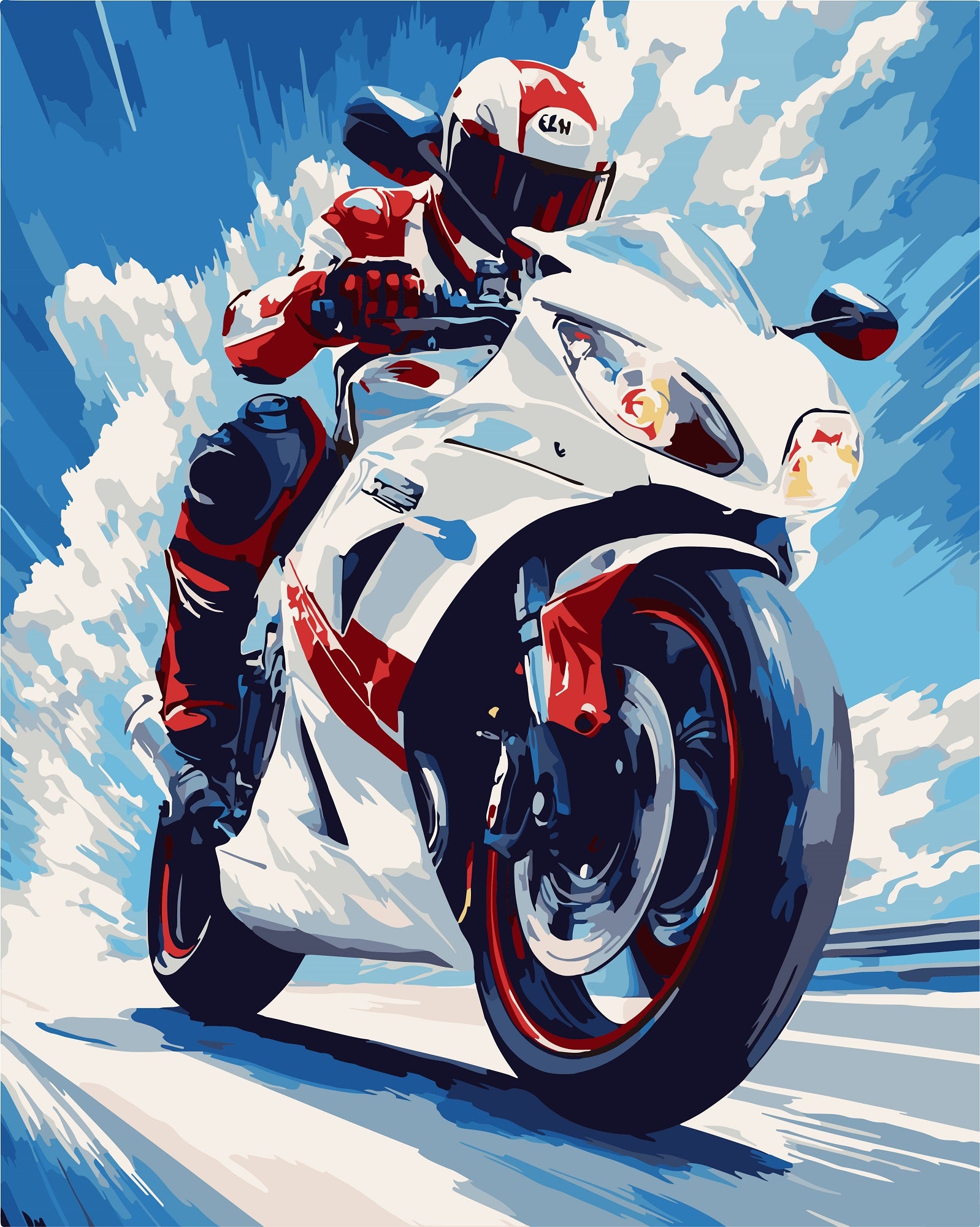 צביעה לפי מספרים - PBN1058