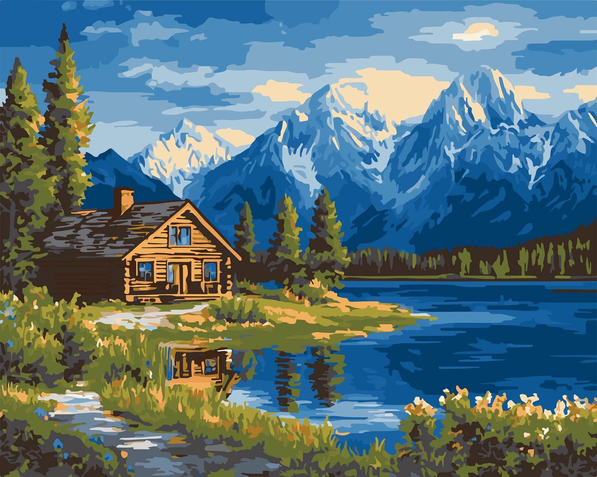 צביעה לפי מספרים - PBN1093