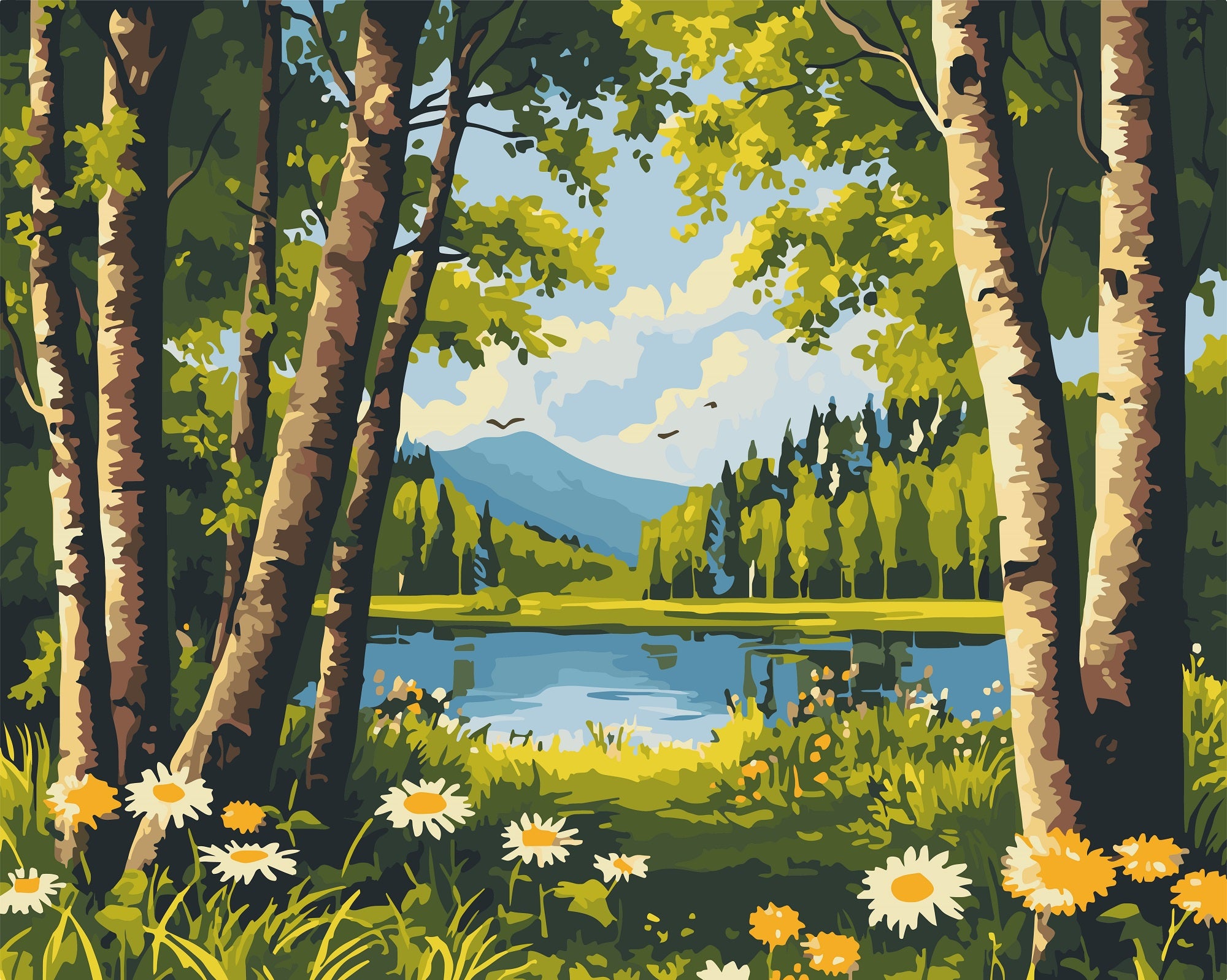 צביעה לפי מספרים - PBN1095