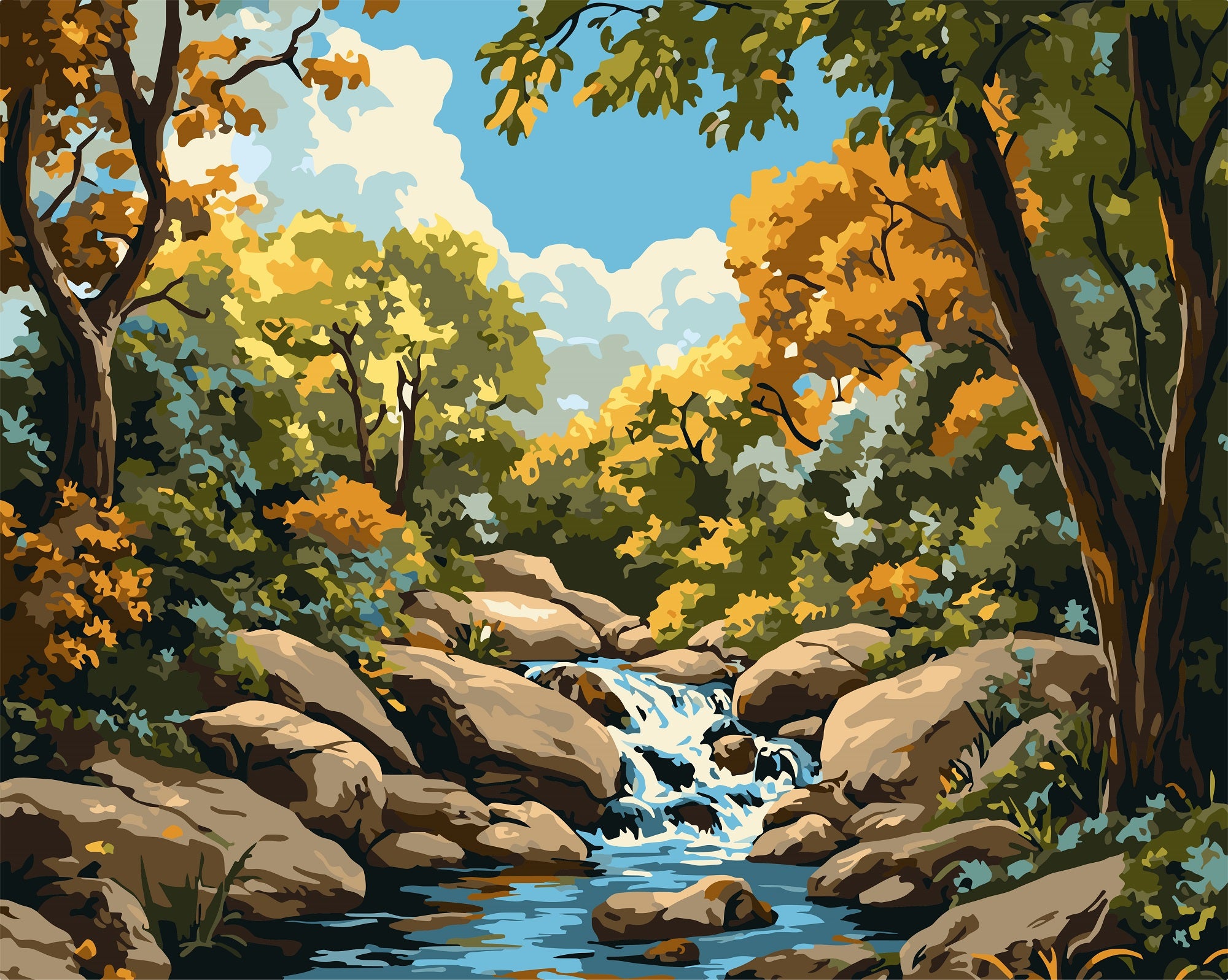 צביעה לפי מספרים - PBN1098