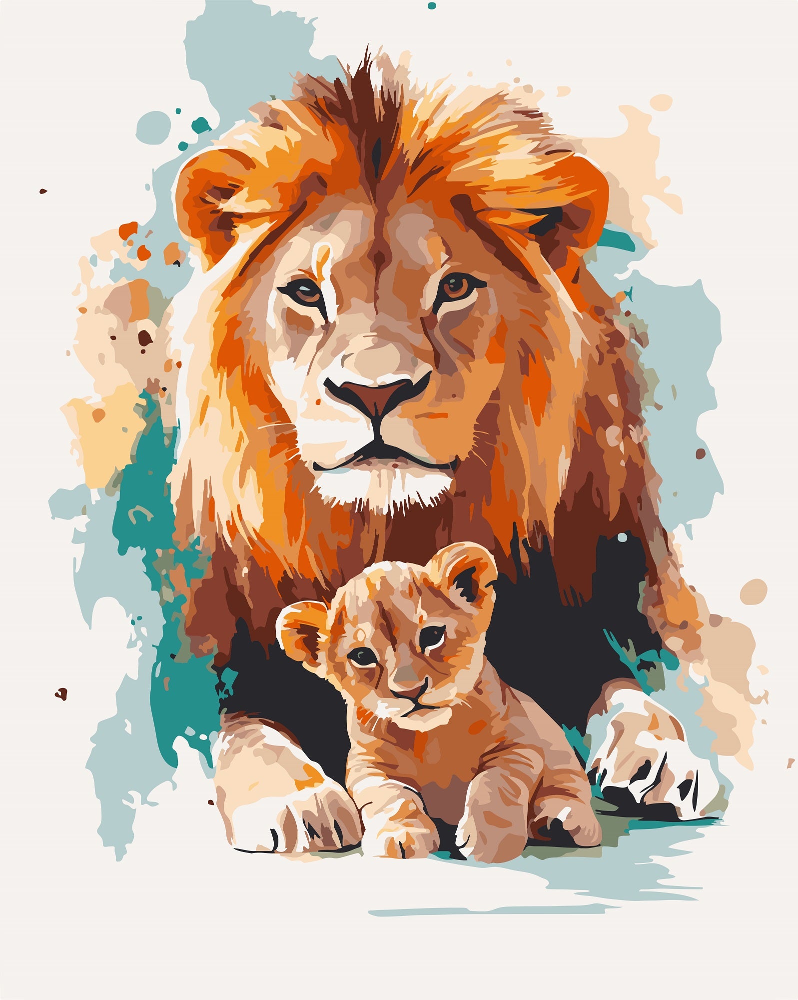 צביעה לפי מספרים - PBN1136