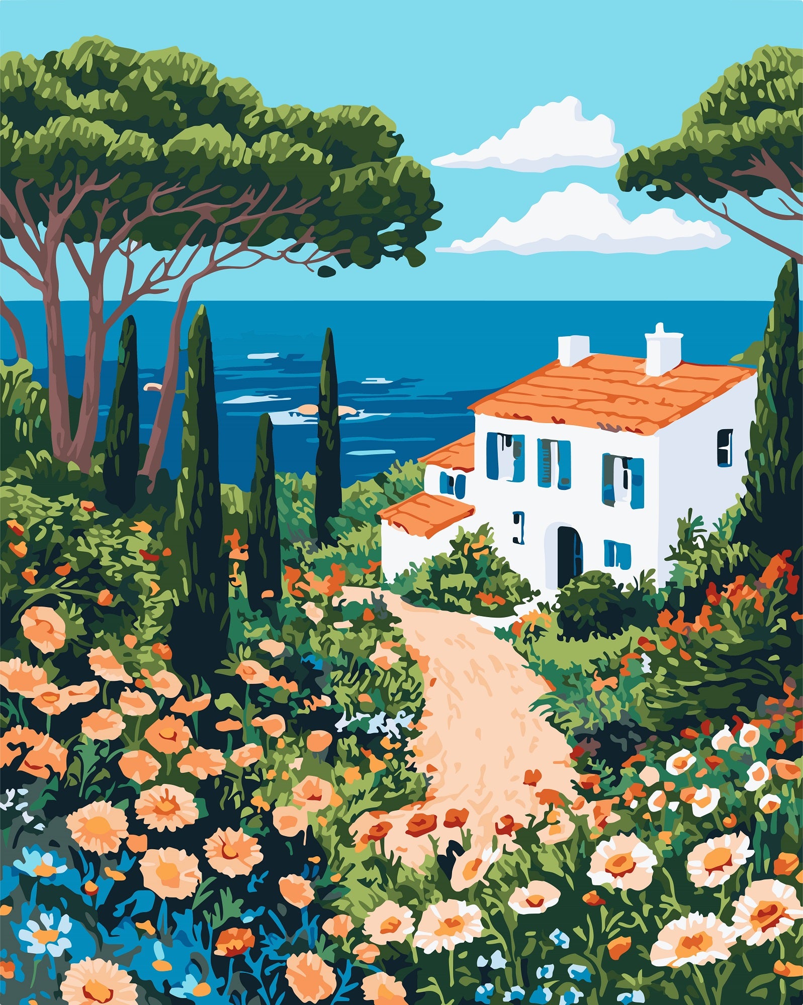 צביעה לפי מספרים - PBN1165