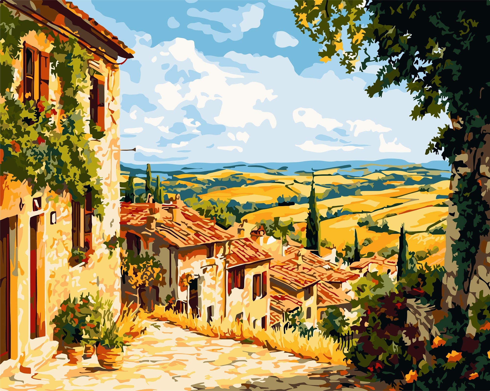 צביעה לפי מספרים - PBN1201