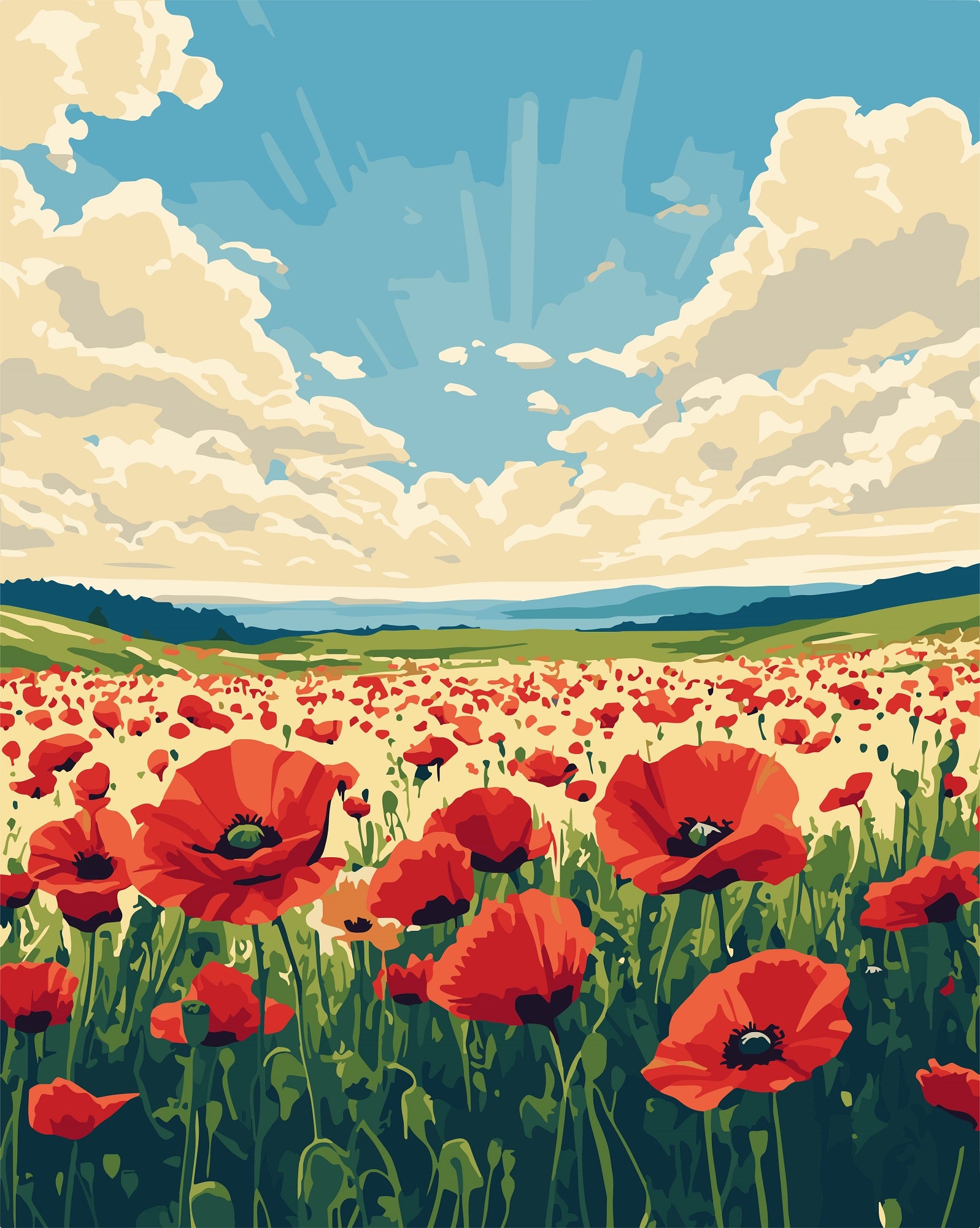 צביעה לפי מספרים - PBN1202