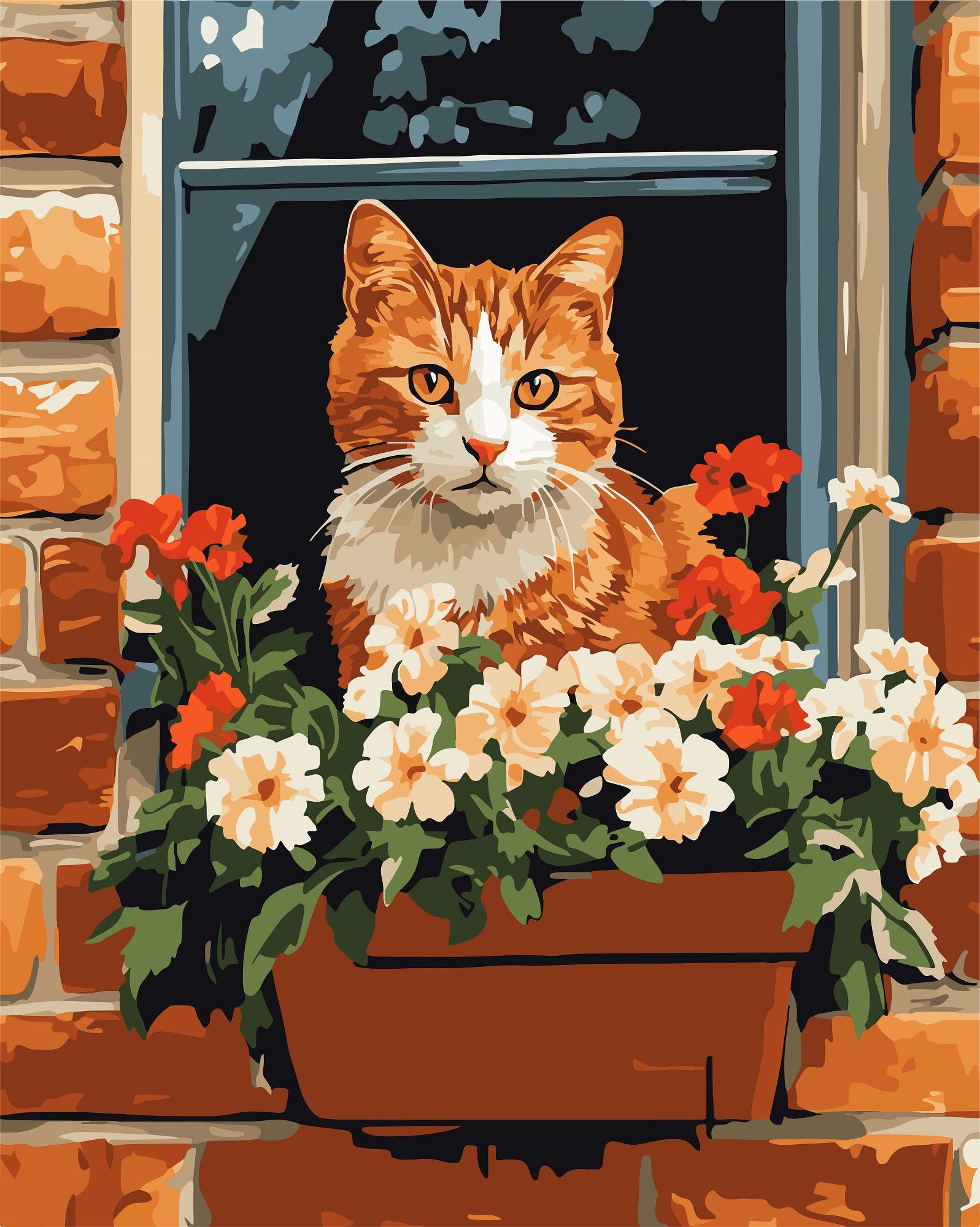 צביעה לפי מספרים - PBN1210