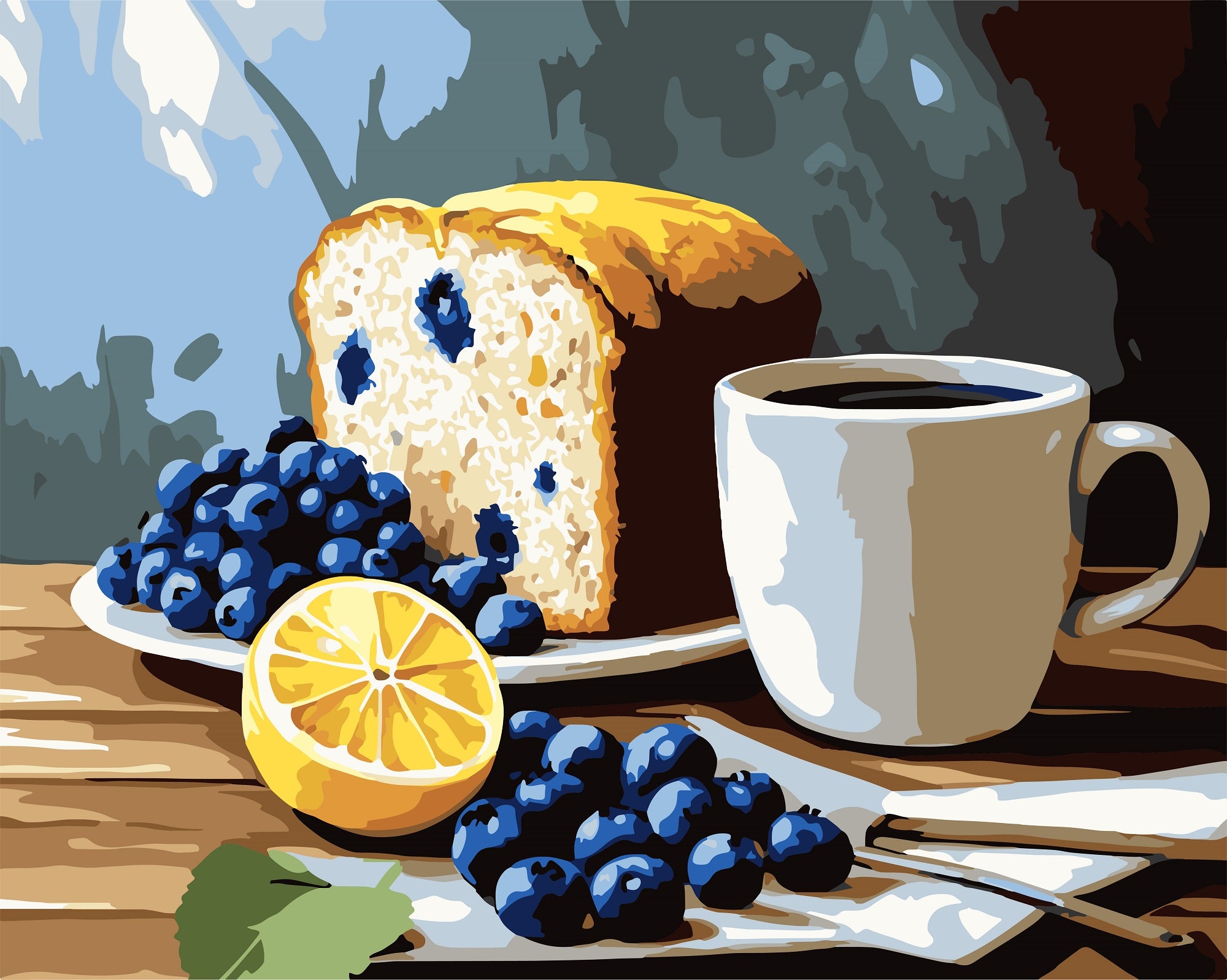 צביעה לפי מספרים - PBN1211