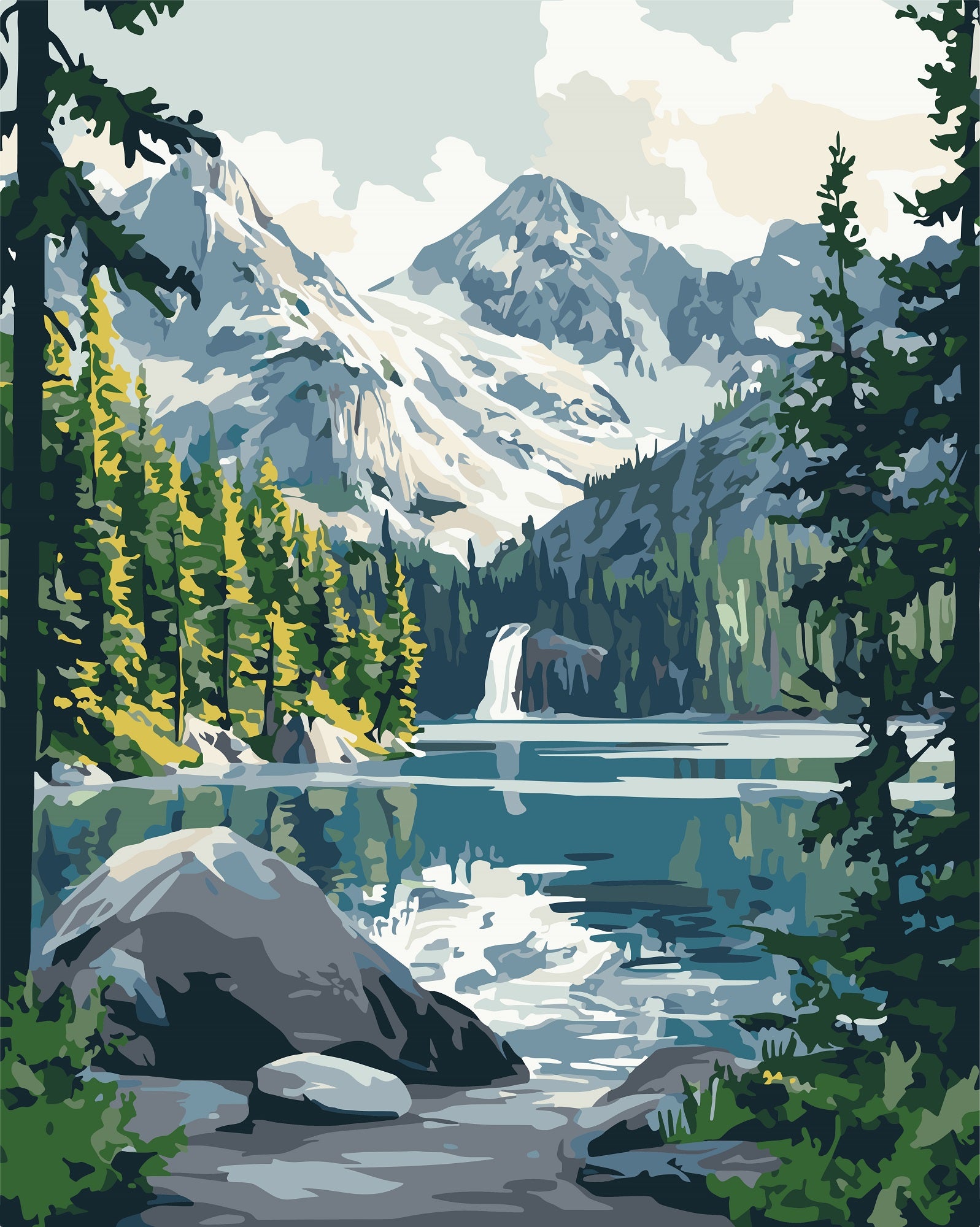 צביעה לפי מספרים - PBN1225