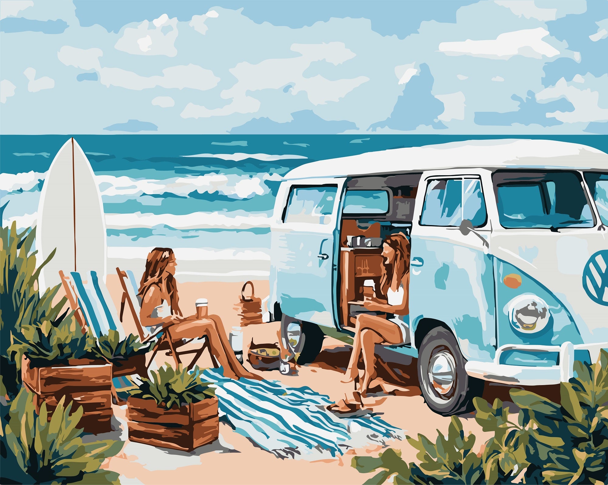 צביעה לפי מספרים - PBN1233