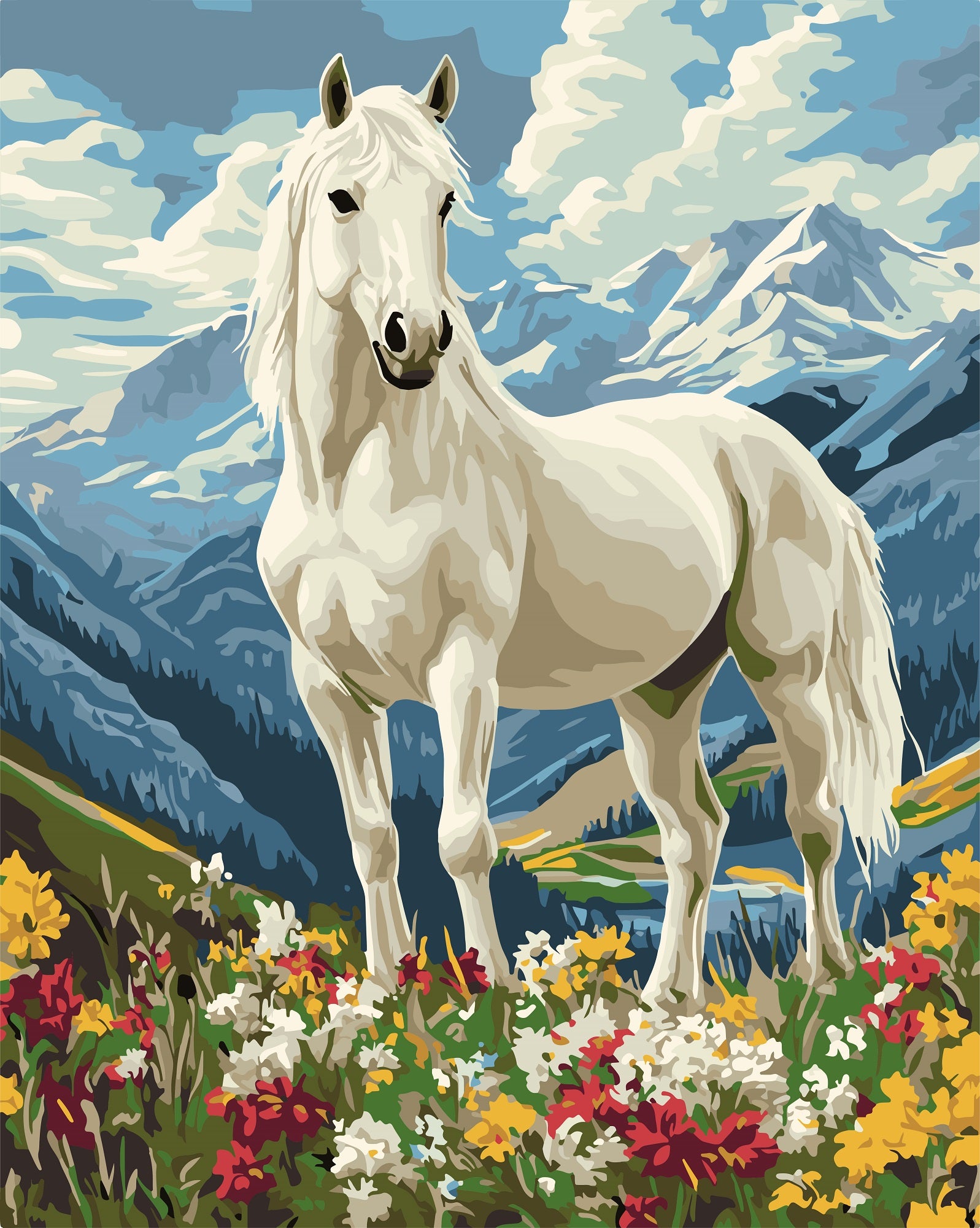 צביעה לפי מספרים - PBN1234