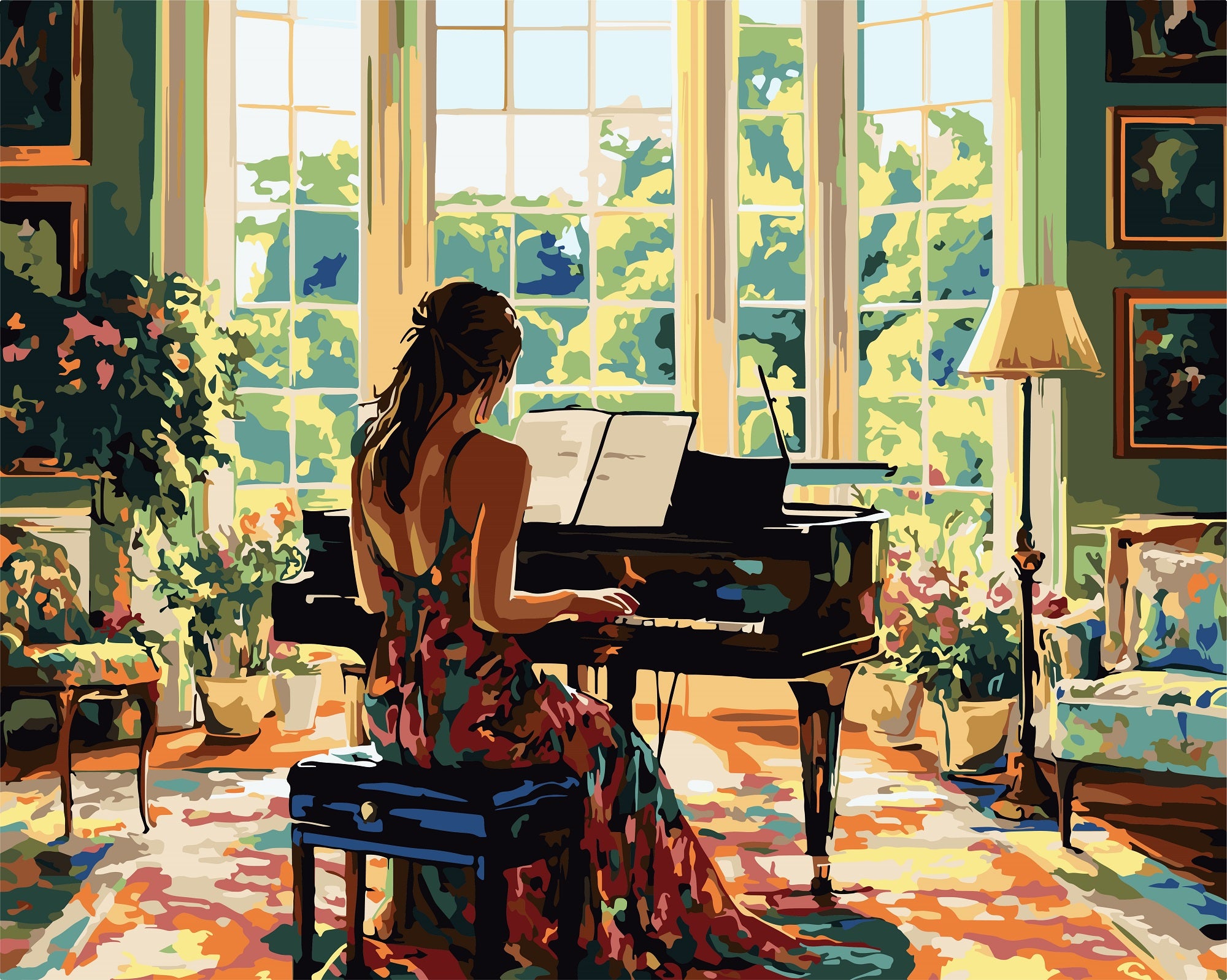 צביעה לפי מספרים - PBN1238