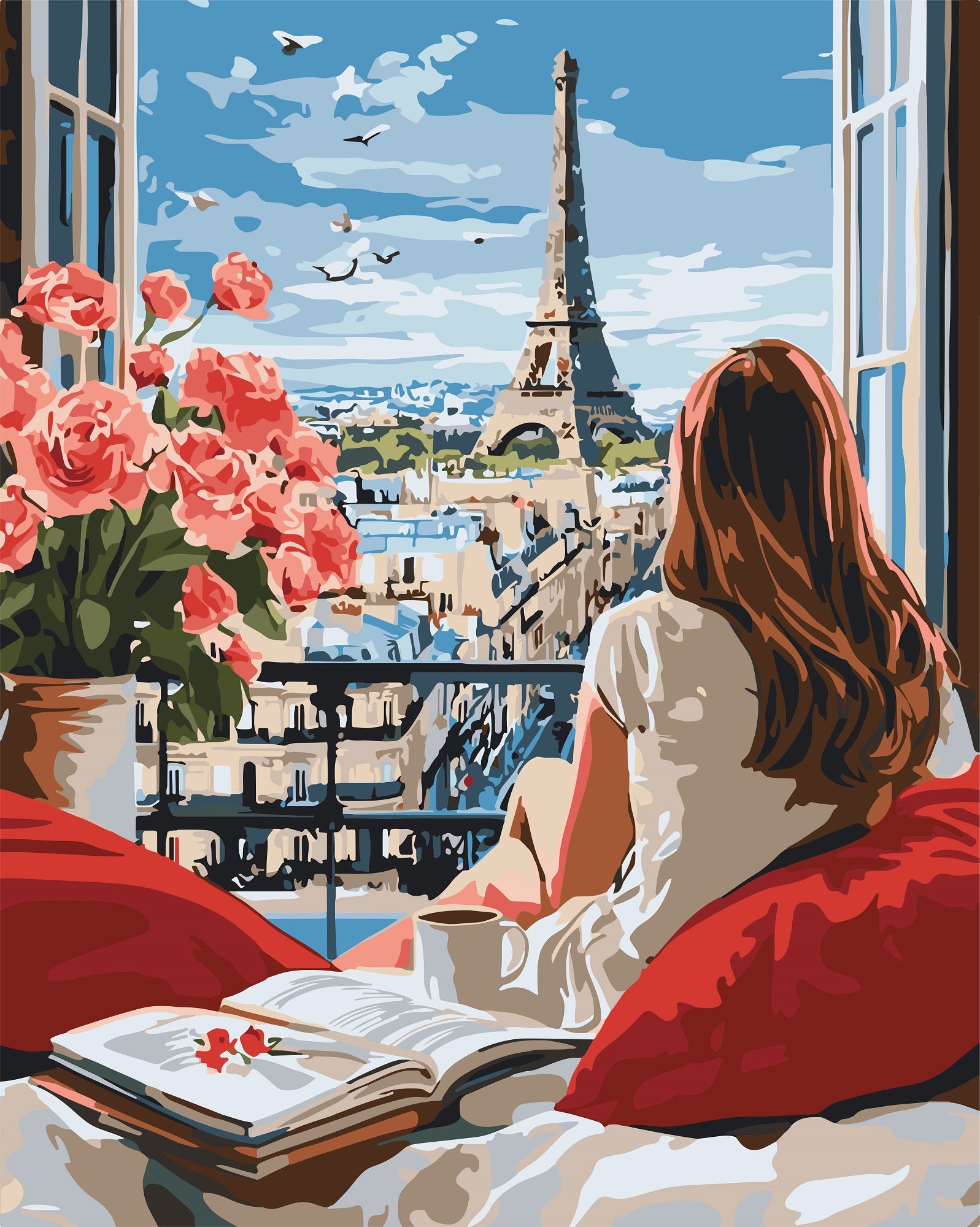 צביעה לפי מספרים - PBN1243