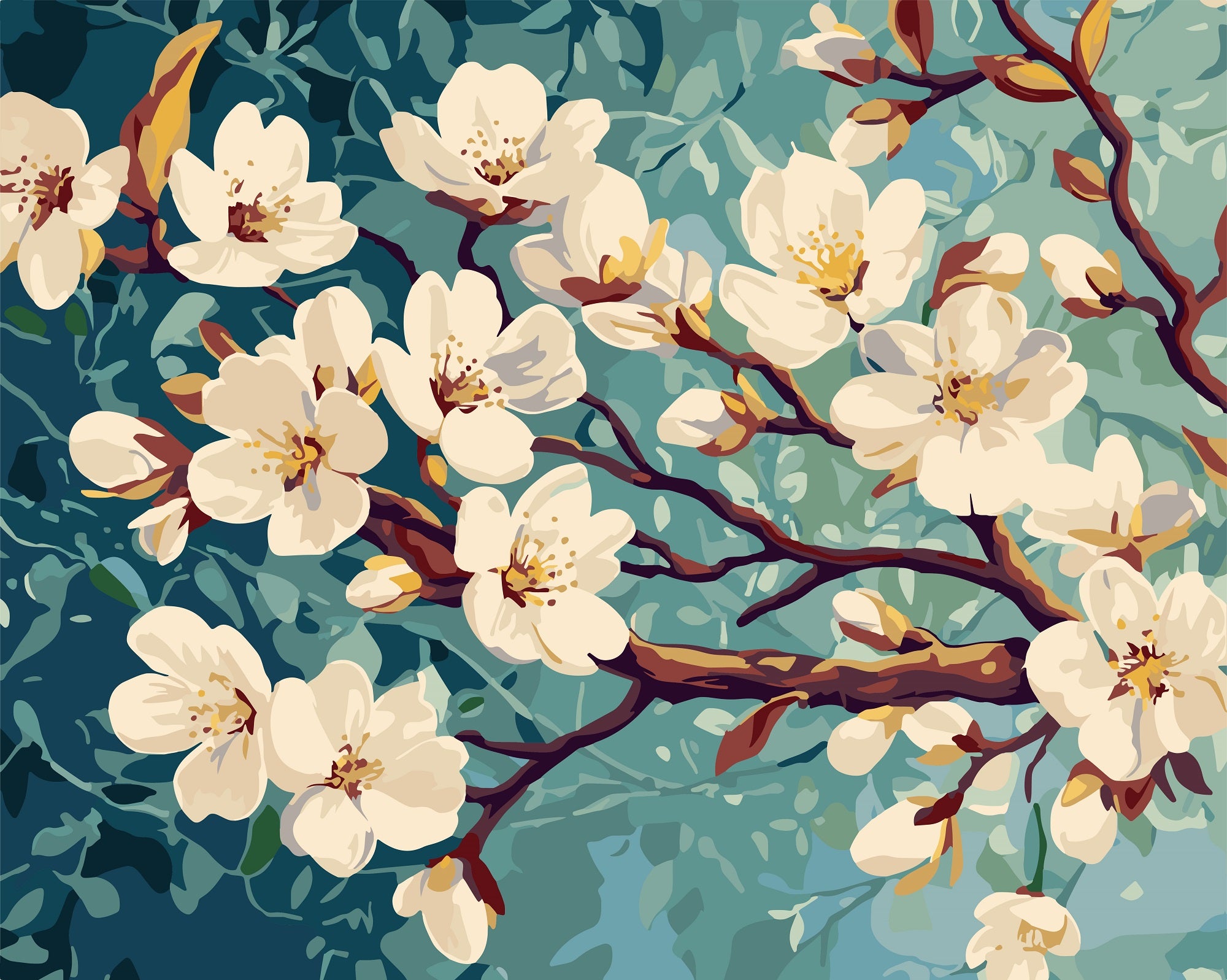 צביעה לפי מספרים - PBN1255