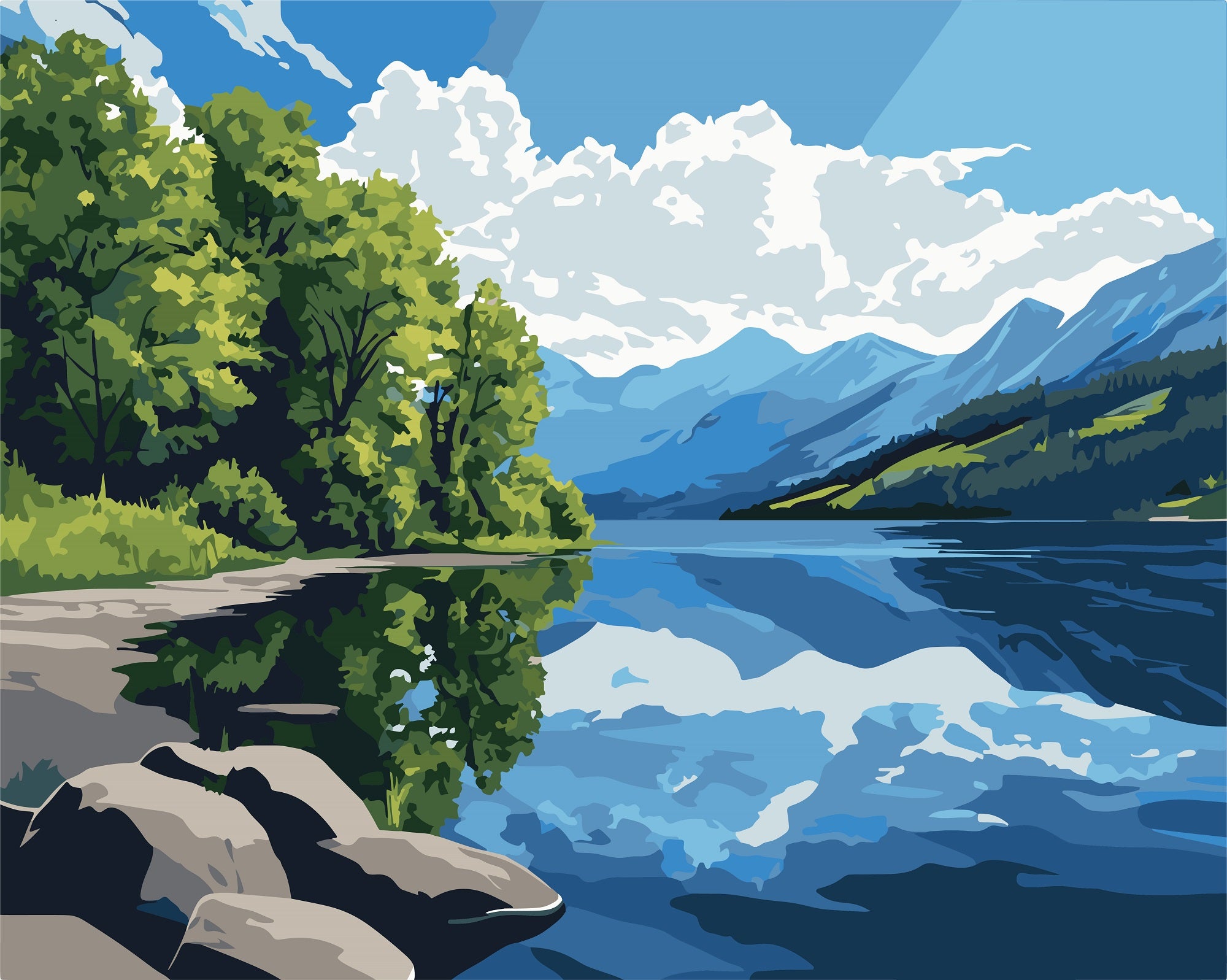 צביעה לפי מספרים - PBN1257