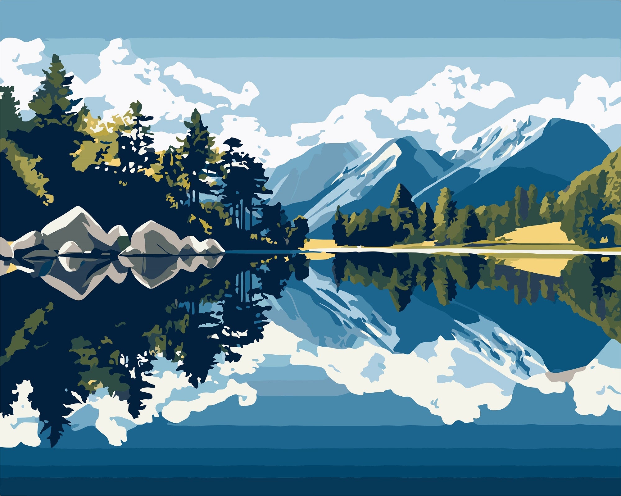 צביעה לפי מספרים - PBN1258