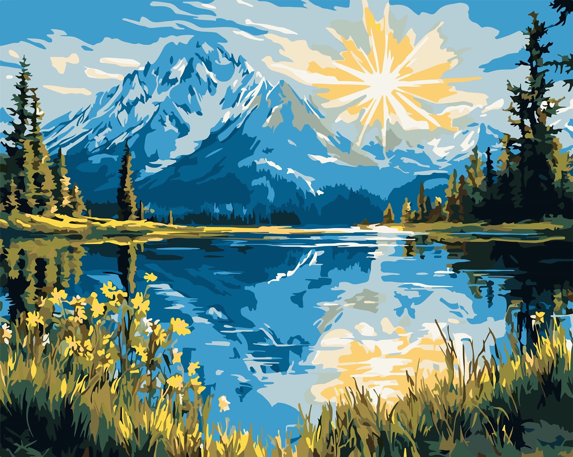 צביעה לפי מספרים - PBN1263