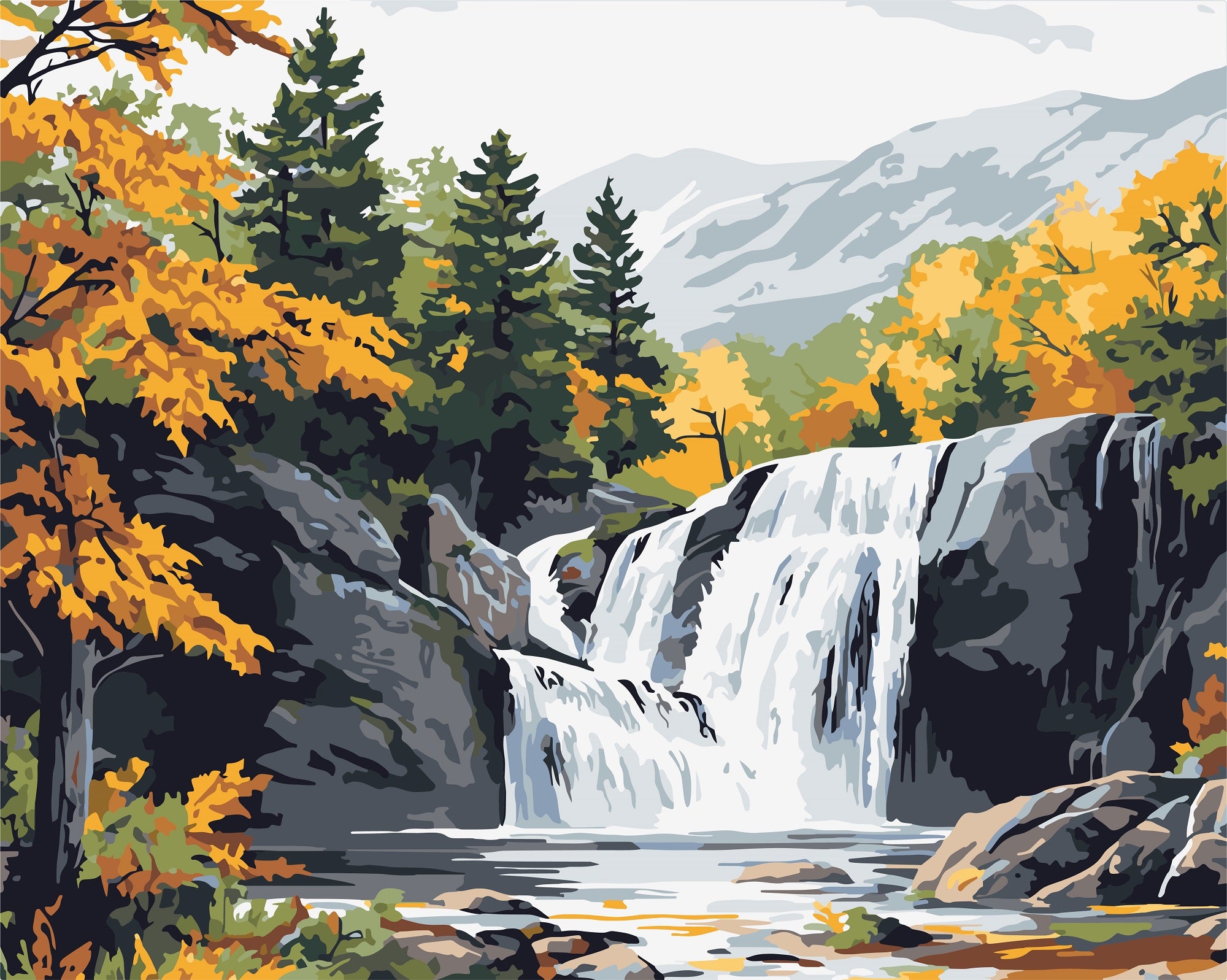 צביעה לפי מספרים - PBN1268