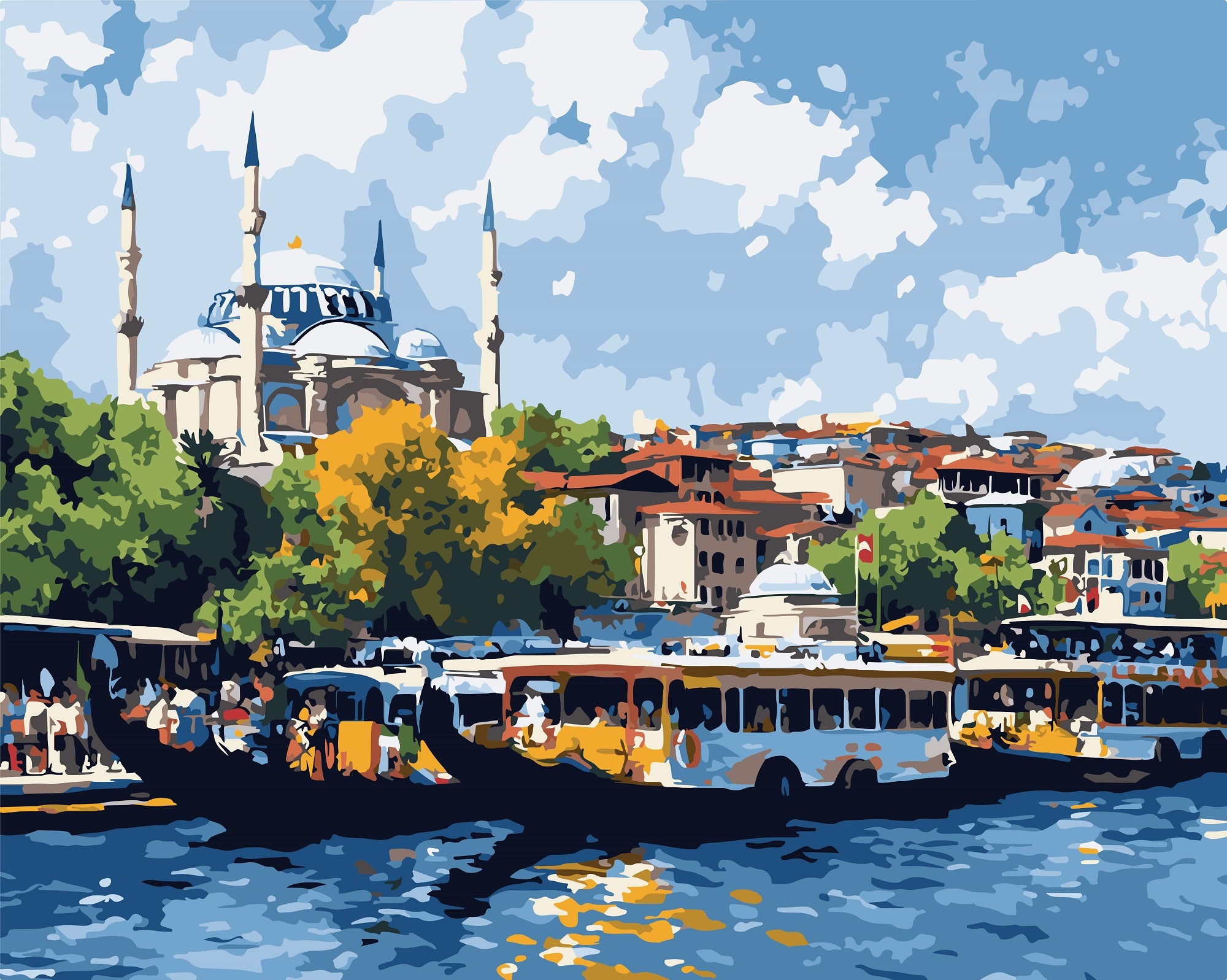 צביעה לפי מספרים - PBN1278