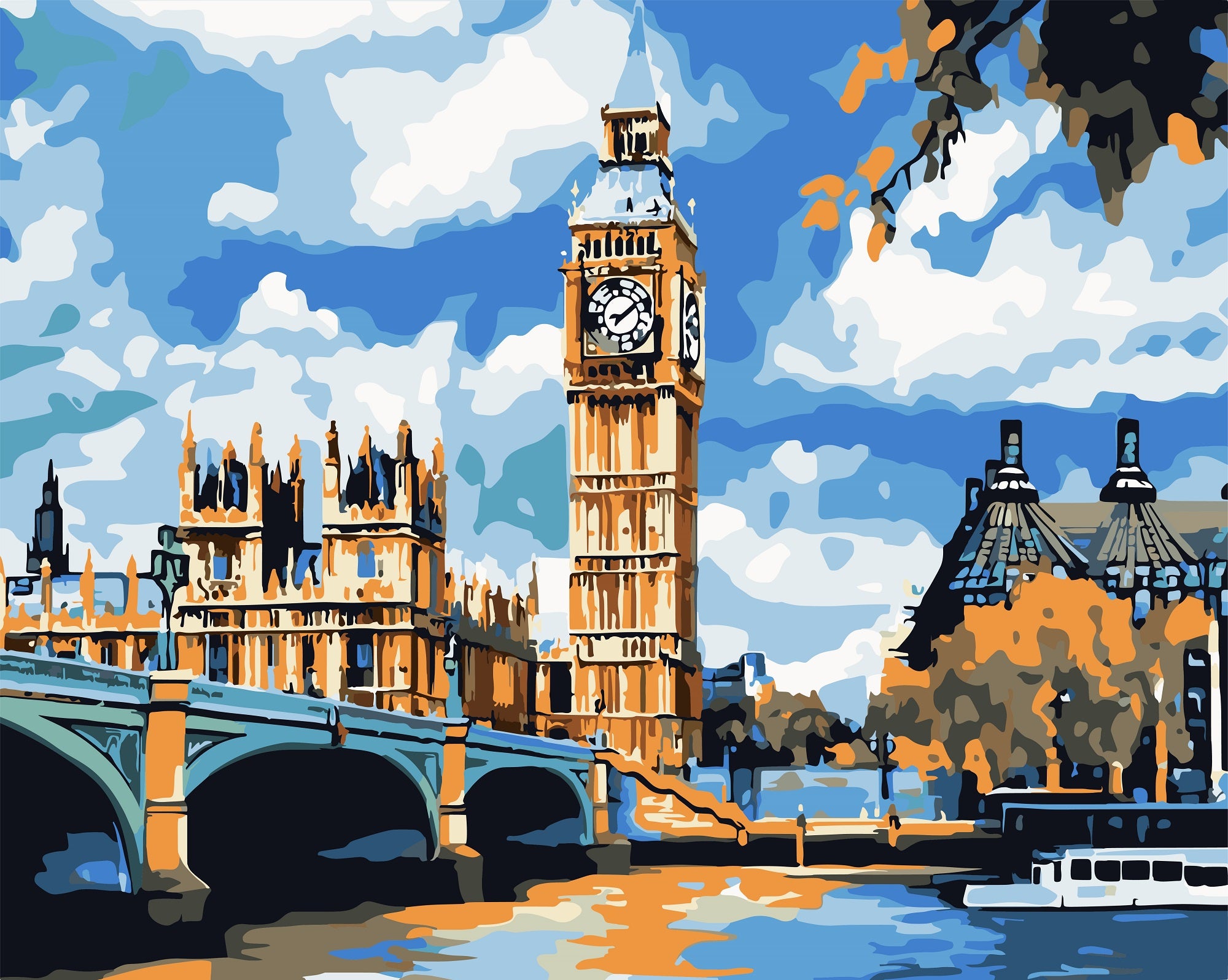 צביעה לפי מספרים - PBN1283