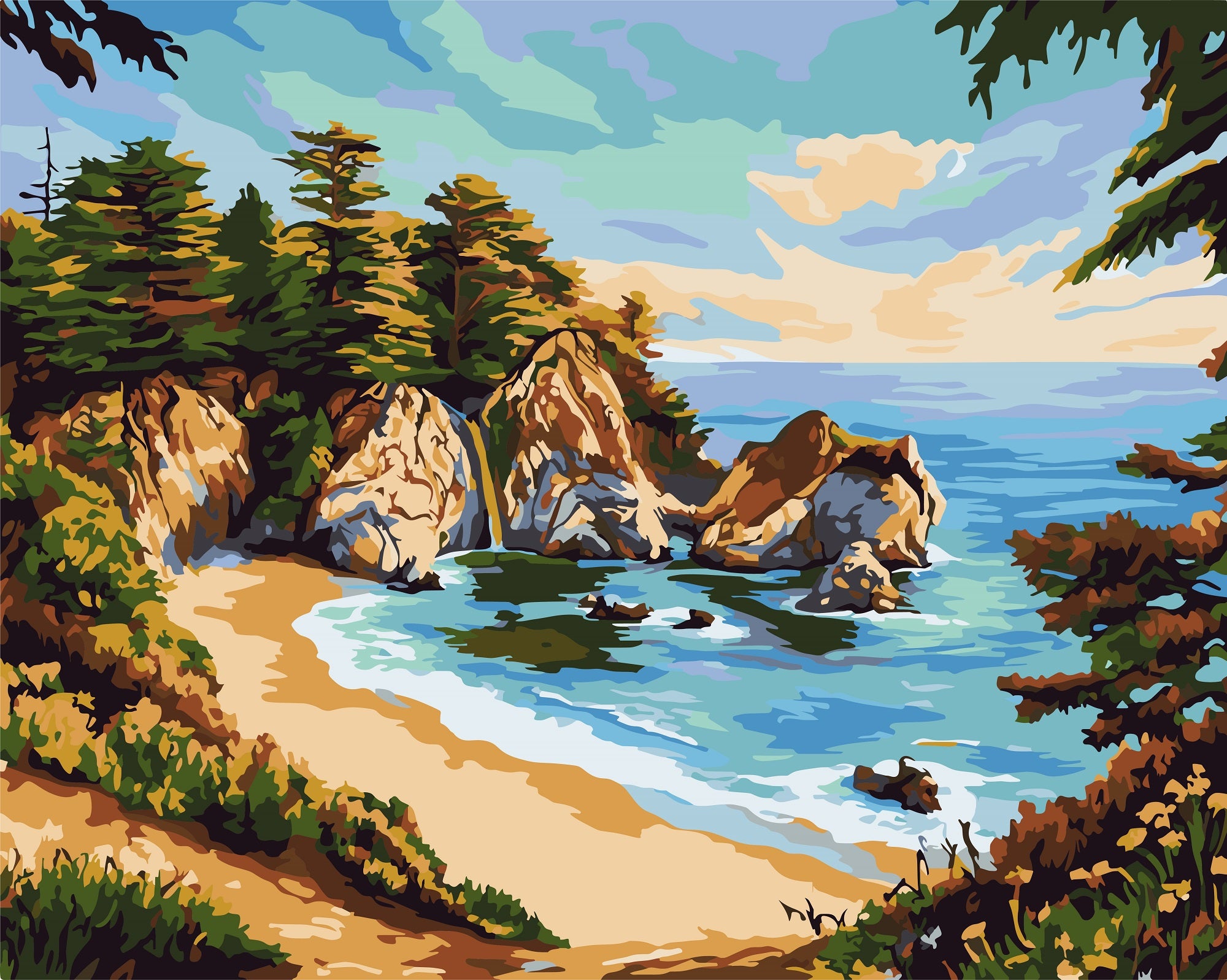 צביעה לפי מספרים - PBN1286