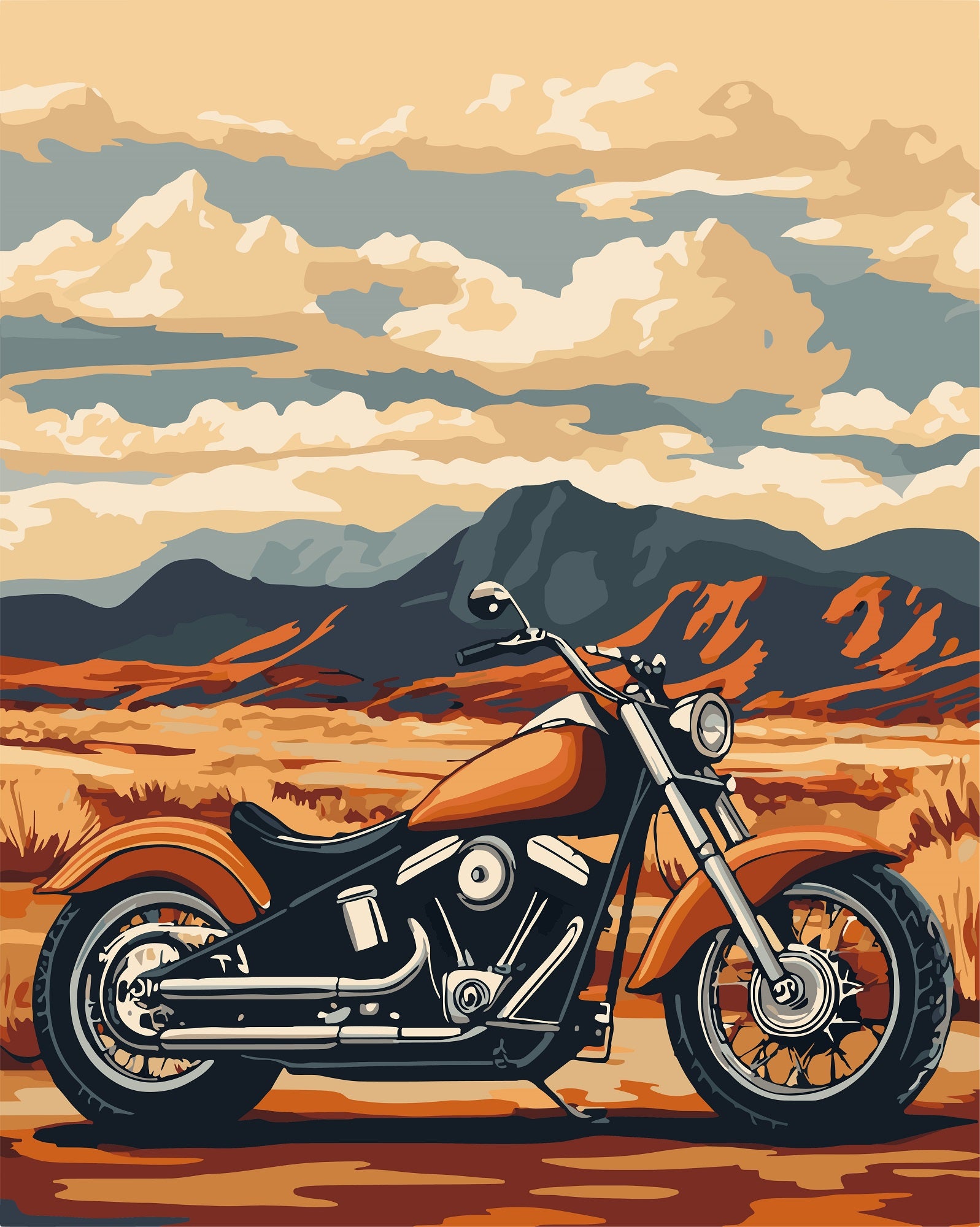 צביעה לפי מספרים - PBN0982