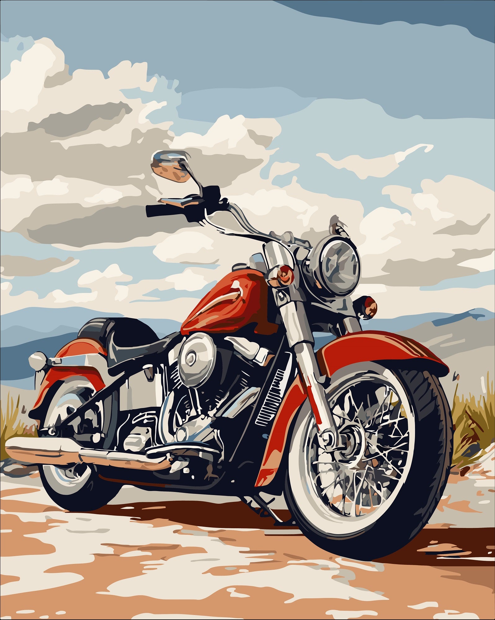 צביעה לפי מספרים - PBN0983