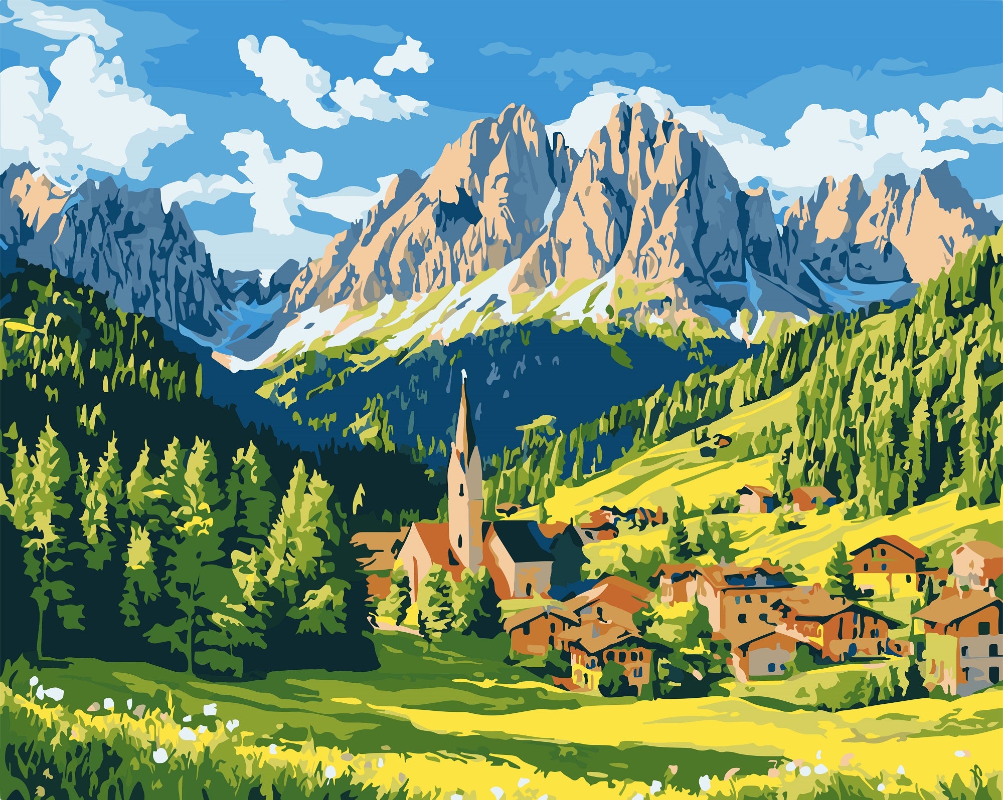 צביעה לפי מספרים - PBN1356