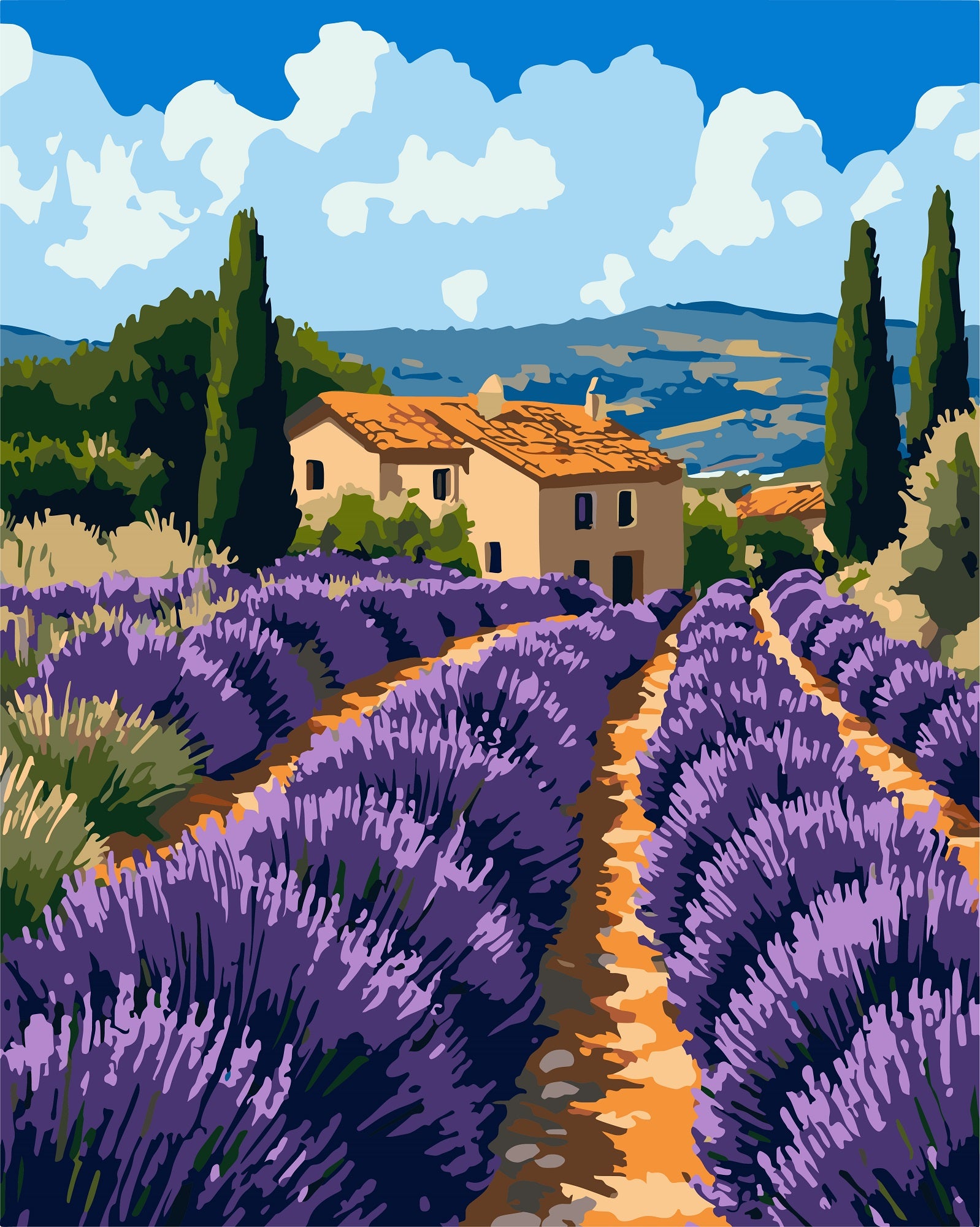 צביעה לפי מספרים - PBN1372