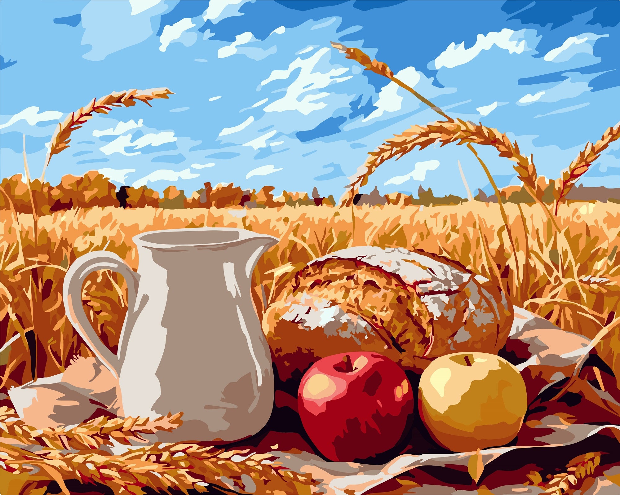 צביעה לפי מספרים - PBN1377