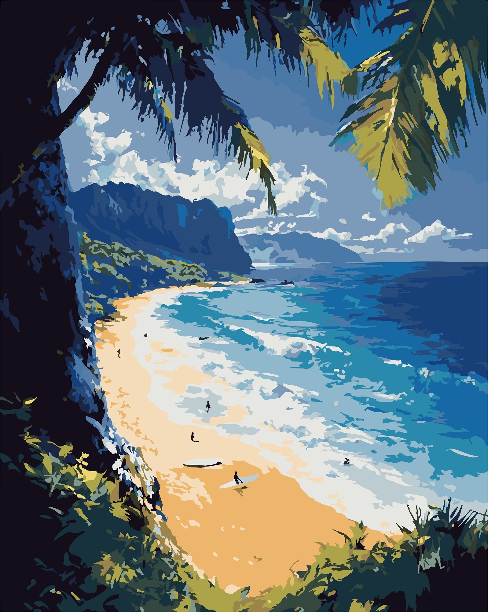 צביעה לפי מספרים - PBN1408