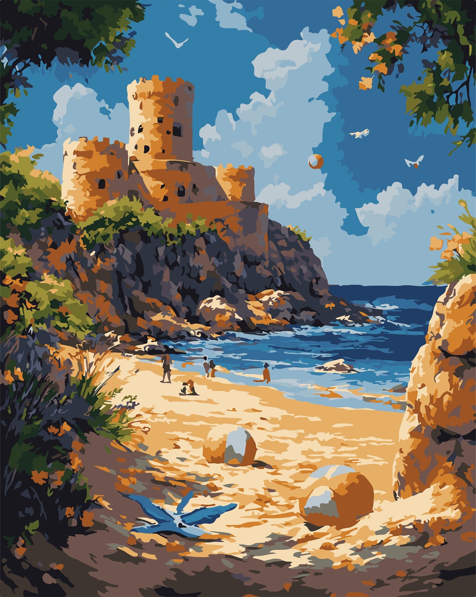 צביעה לפי מספרים - PBN1416