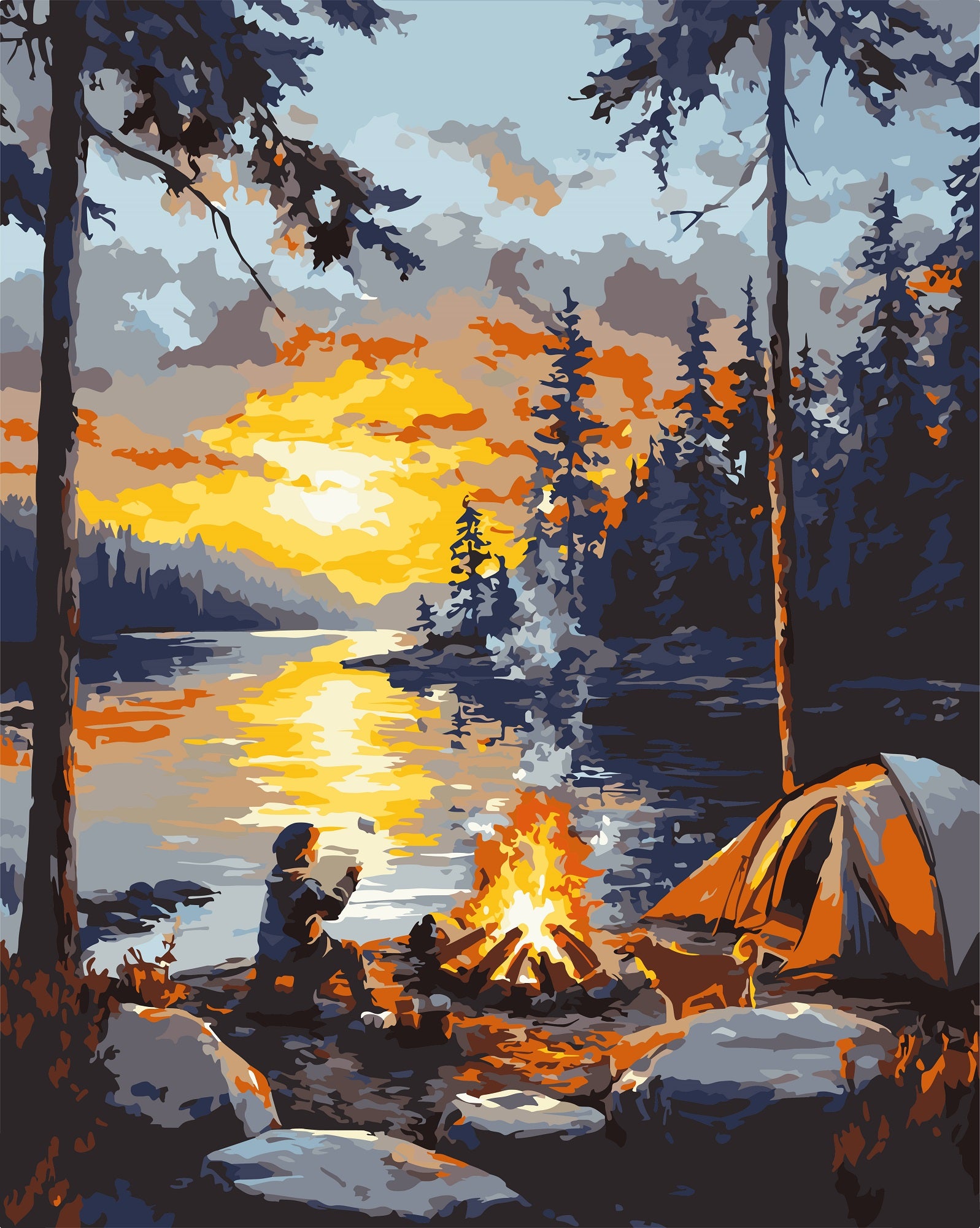 צביעה לפי מספרים - PBN1420