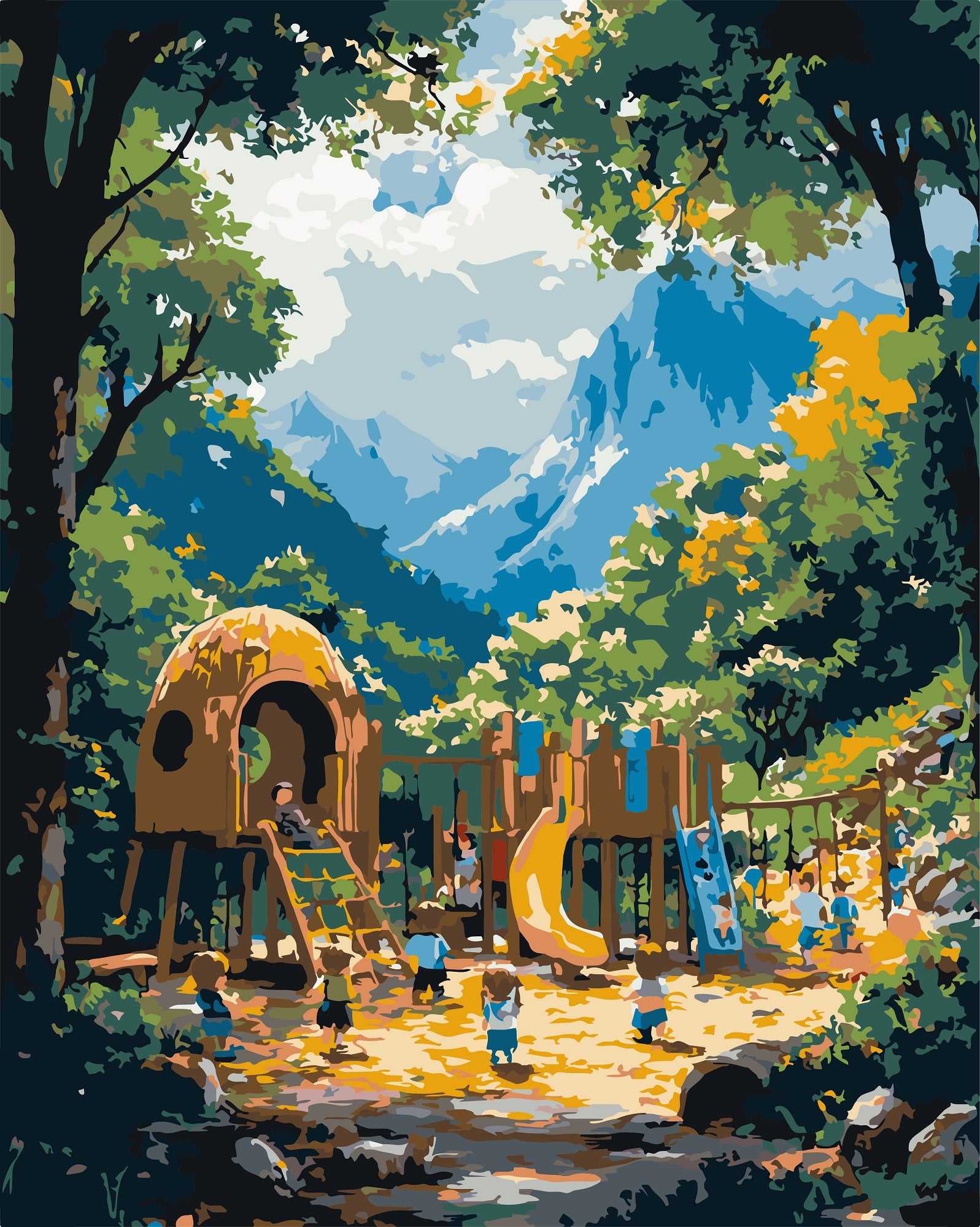 צביעה לפי מספרים - PBN1425