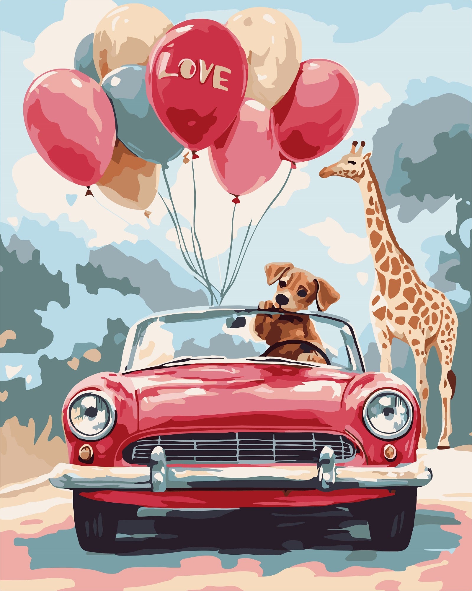 צביעה לפי מספרים - PBN0950