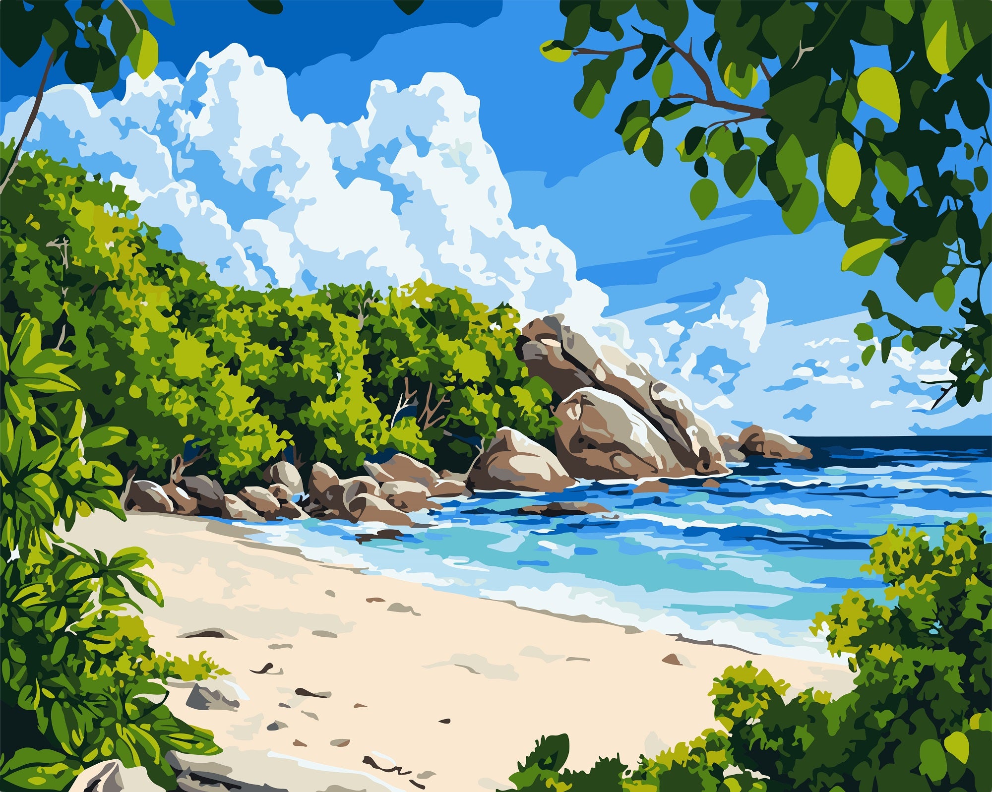 צביעה לפי מספרים - PBN1474