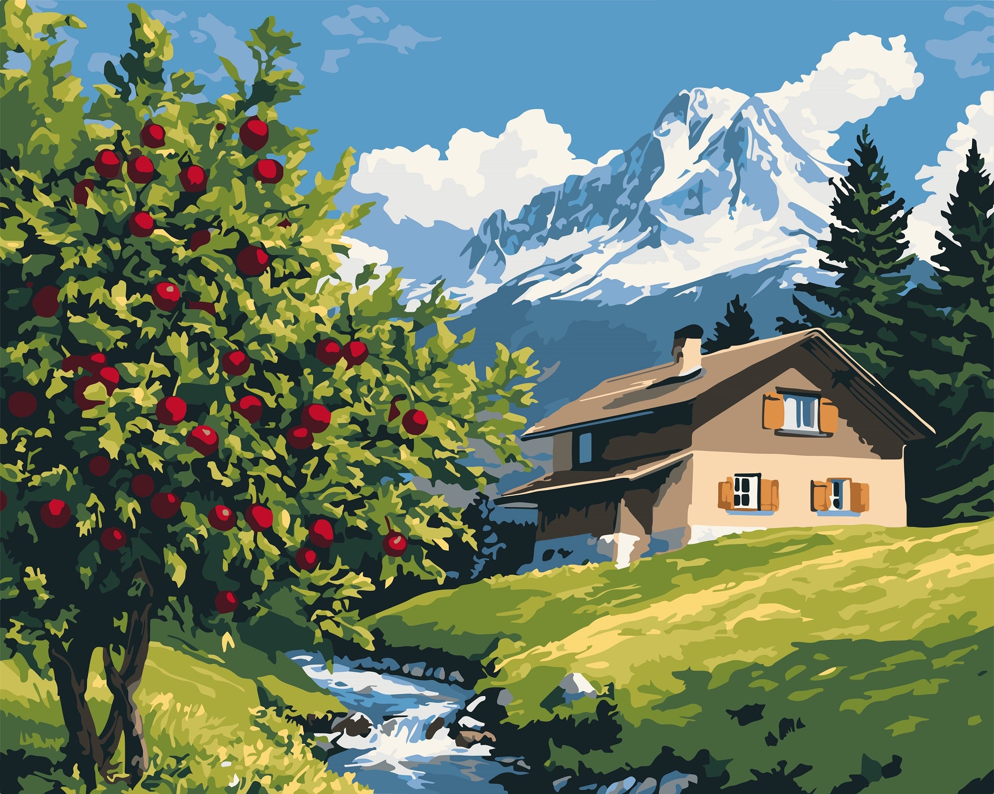 צביעה לפי מספרים - PBN1017