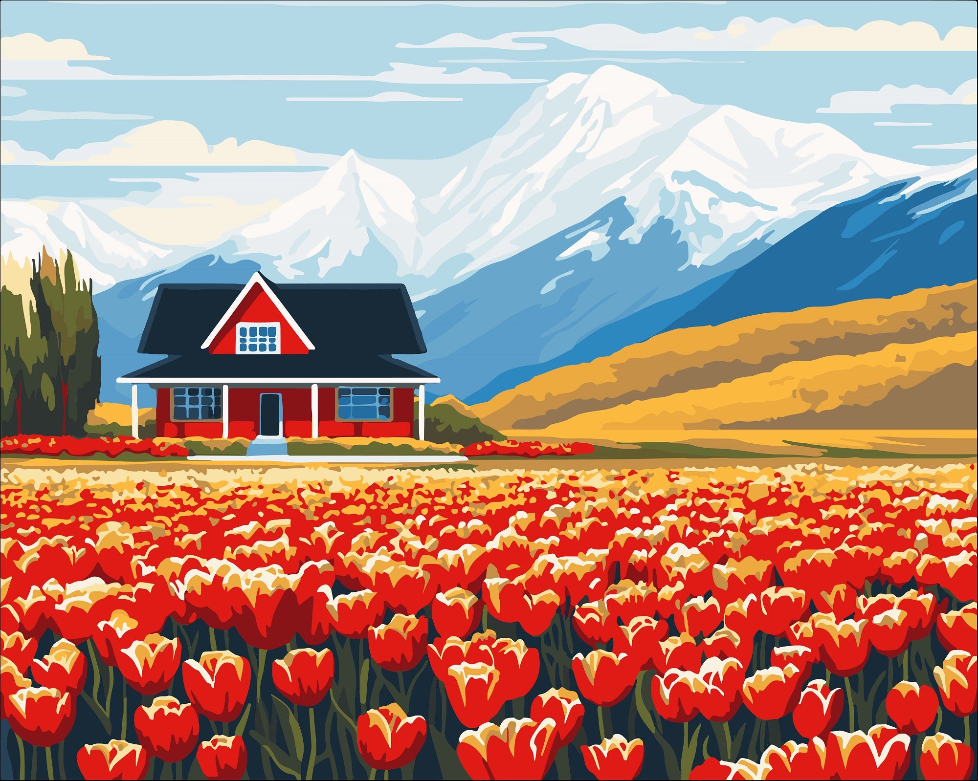 צביעה לפי מספרים - PBN1018