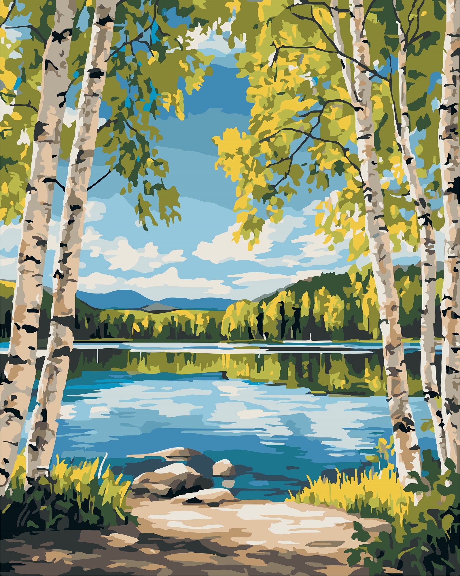 צביעה לפי מספרים - PBN1020