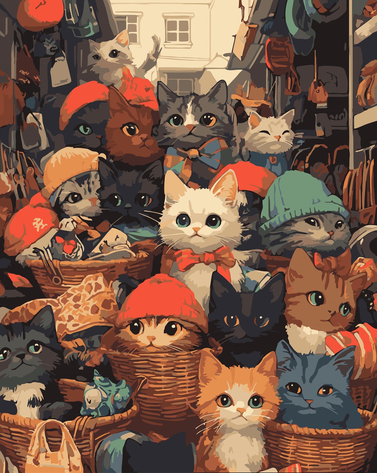 צביעה לפי מספרים - PBN1027