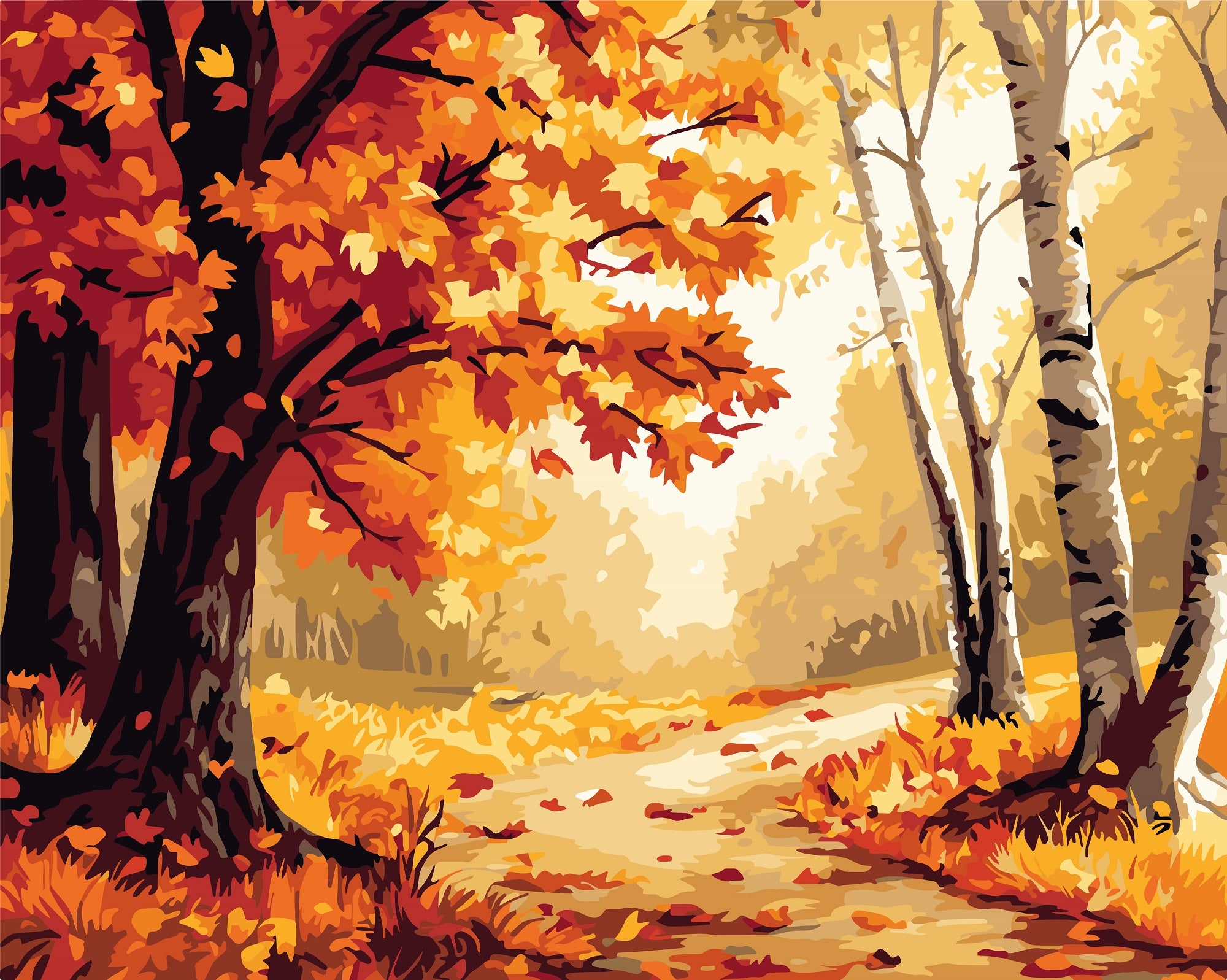 צביעה לפי מספרים - PBN1040