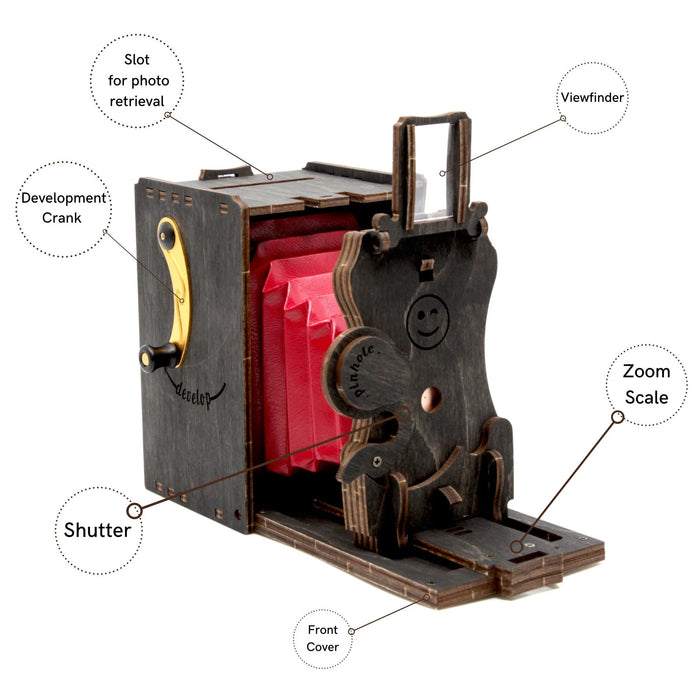 מצלמת רטרו אמיתית (דגם מורכב)