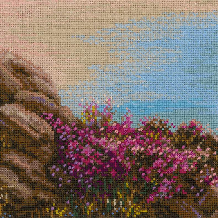 רקמה על בד גבינה - Lake Baikal