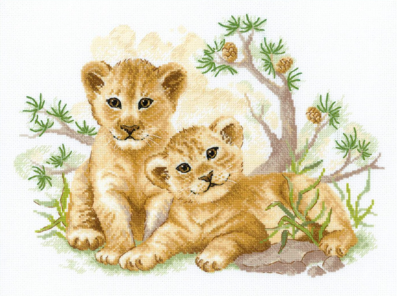 רקמה על בד גבינה - Savannah Children