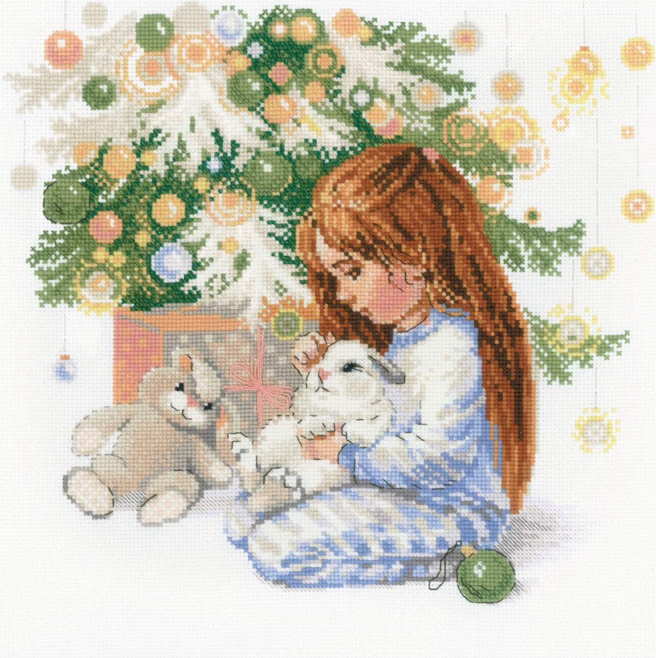 רקמה על בד גבינה - My Beloved Bunnies