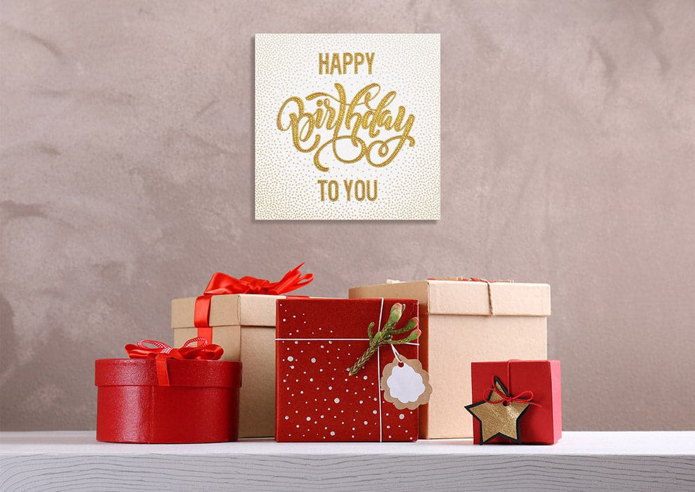 רקמת חרוזים - Happy Birthady