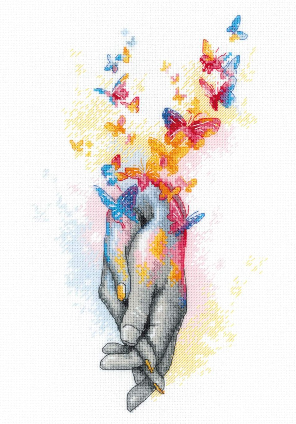 רקמה על בד גבינה - Love is in the Air